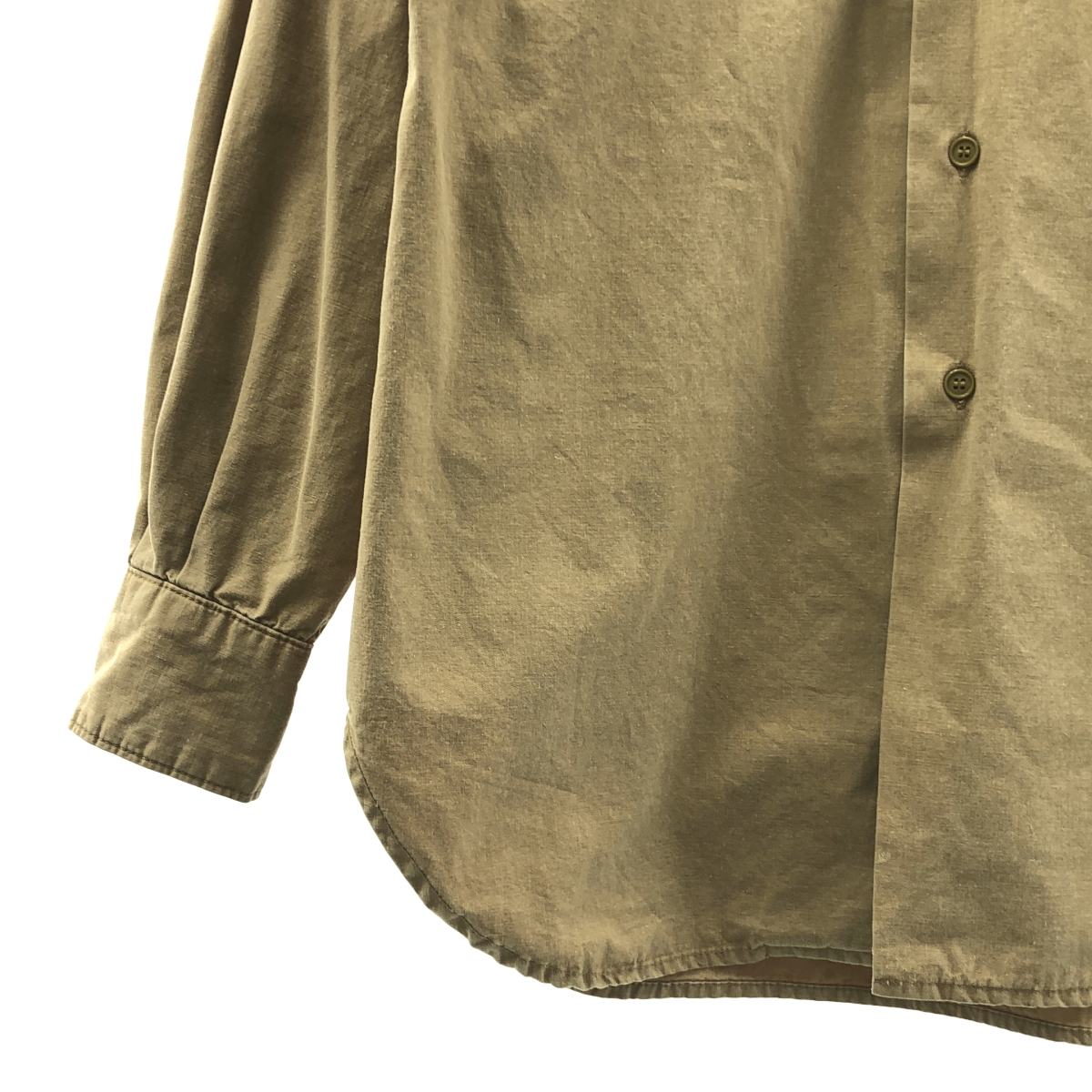 NOWOS / ノーウォス Wポケット ミリタリー シャツ