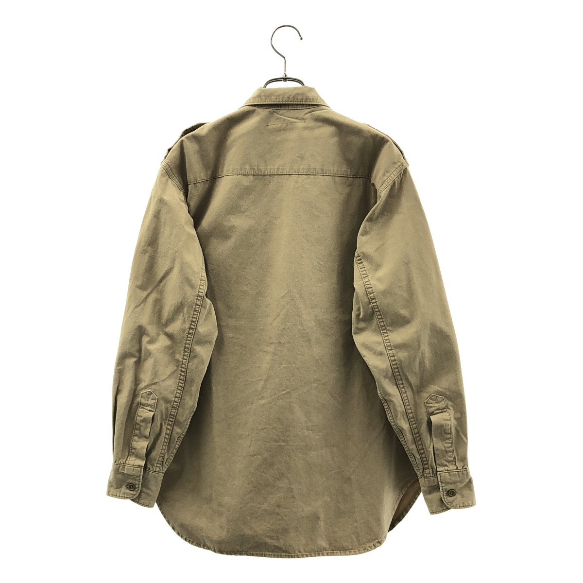 NOWOS / ノーウォス Wポケット ミリタリー シャツ