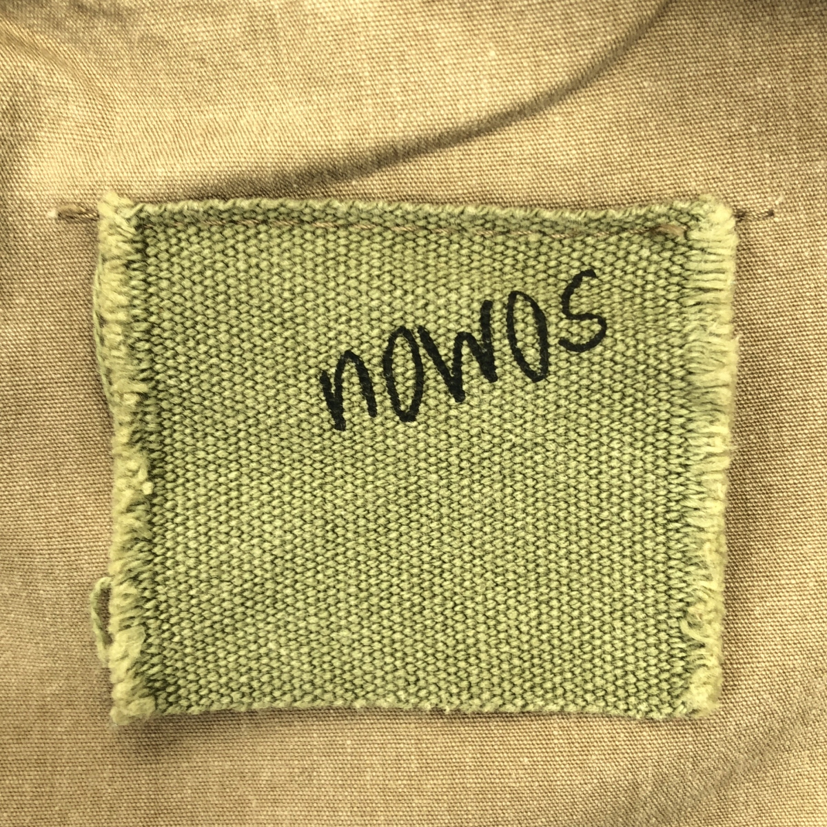 NOWOS / ノーウォス Wポケット ミリタリー シャツ