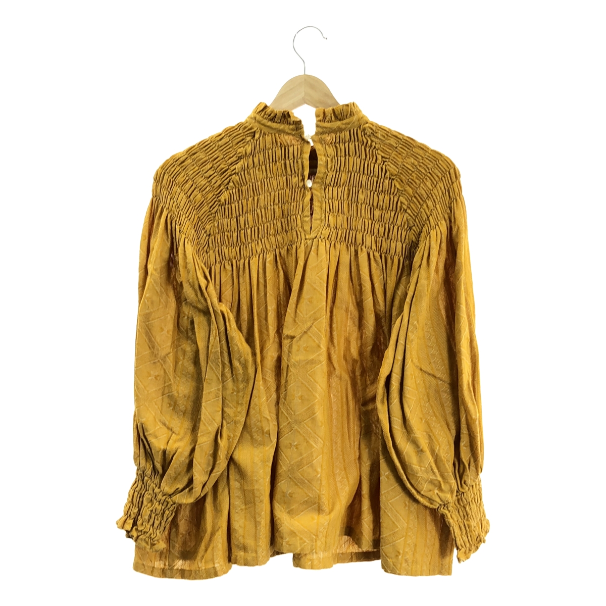 ne Quittez pas / ヌキテパ ジャカード クレープ ロングスリーブ プルオーバー