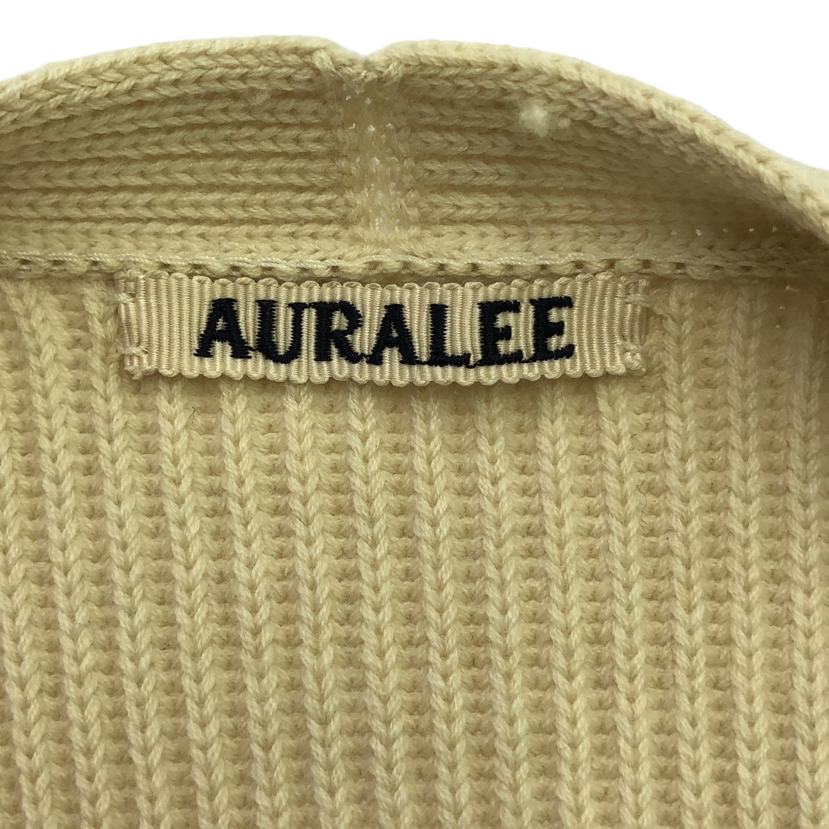 AURALEE / オーラリー Long Rib Knit Cardigan ロング リブ ニット カーディガン