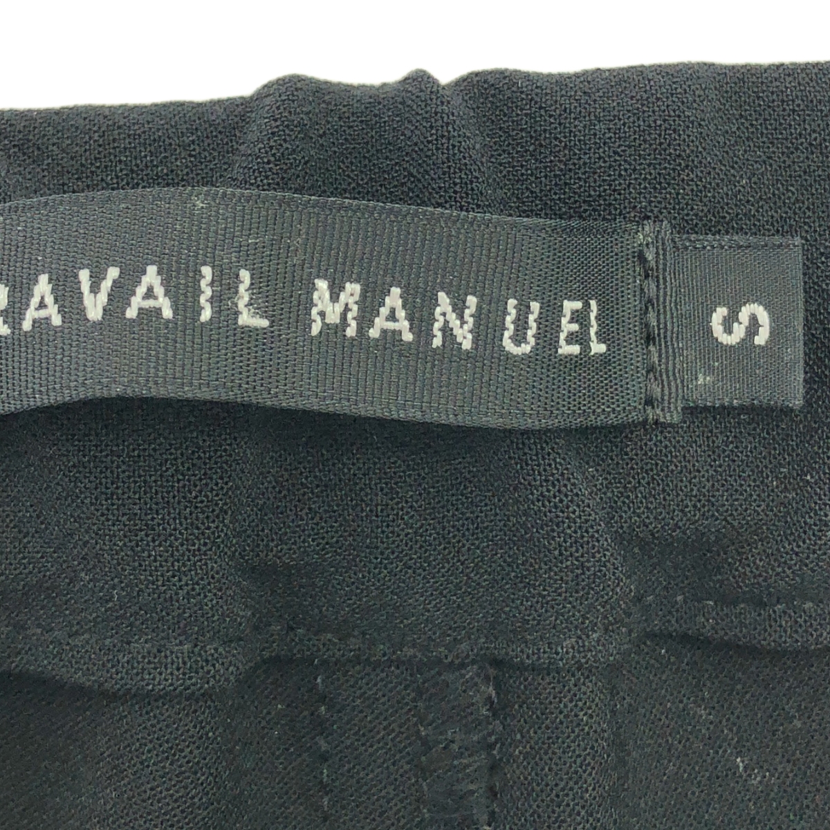 TRAVAIL MANUEL / トラバイユマニュアル ウエストゴム ドローストリング イージーパンツ