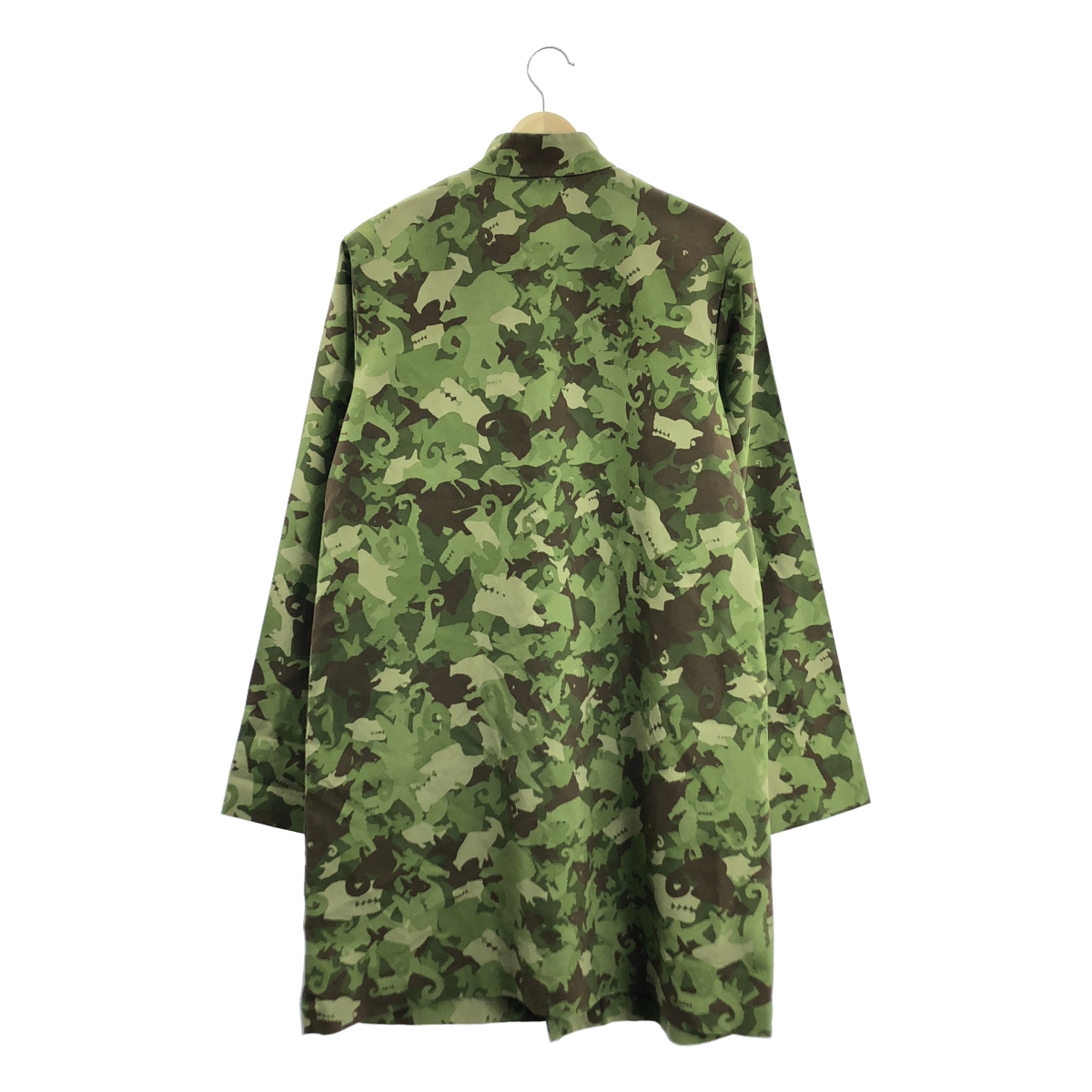 BLACK COMME des GARCONS / ブラックコムデギャルソン カモフラージュ チャイナ コート