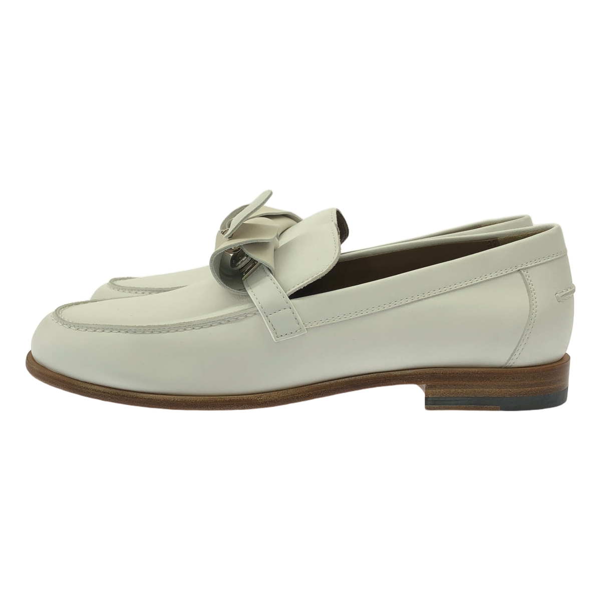 HERMES / エルメス デスタン ターンロック ローファー レザーシューズ 革靴