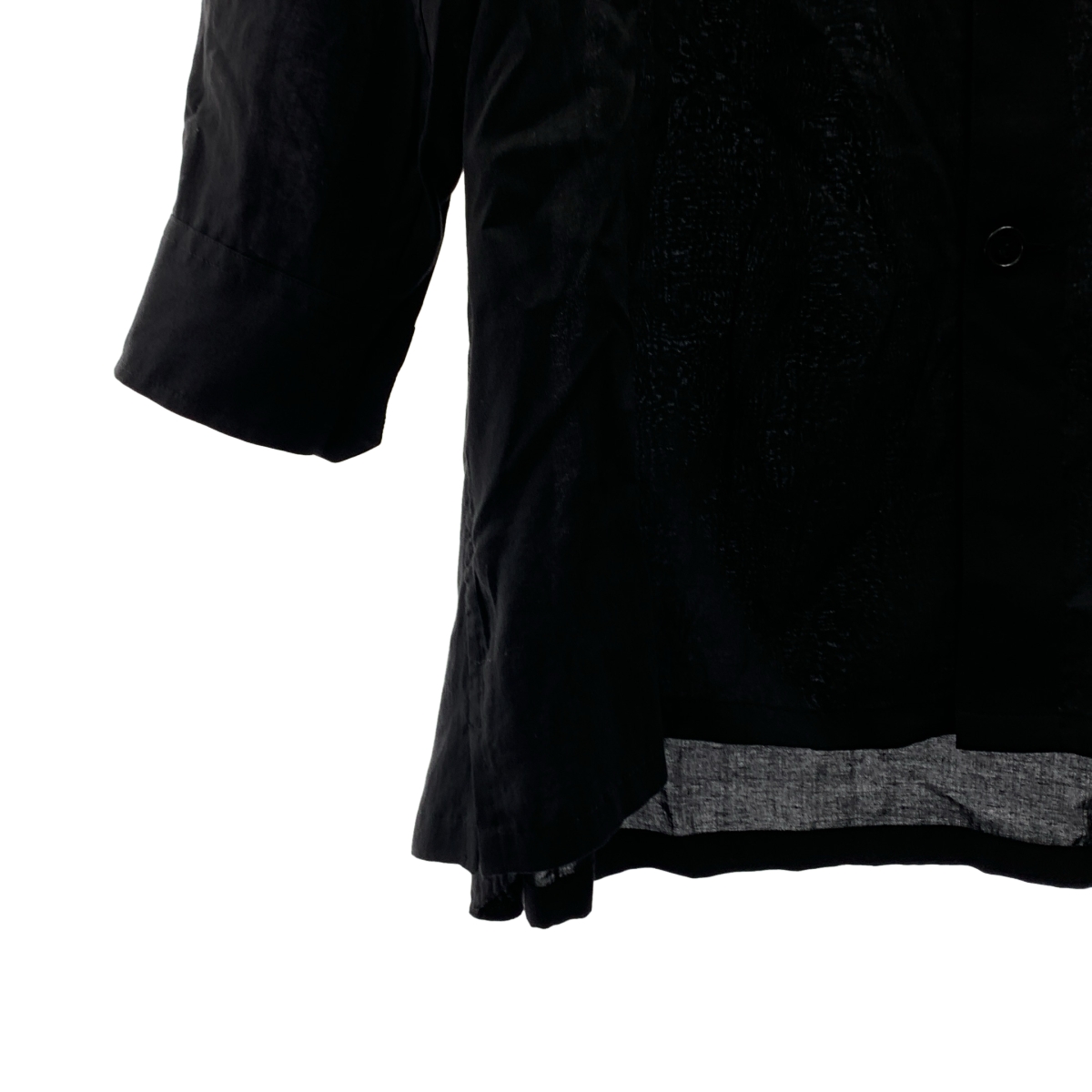 YOHJI YAMAMOTO POUR HOMME / ヨウジヤマモトプールオム レーヨン ロングシャツ