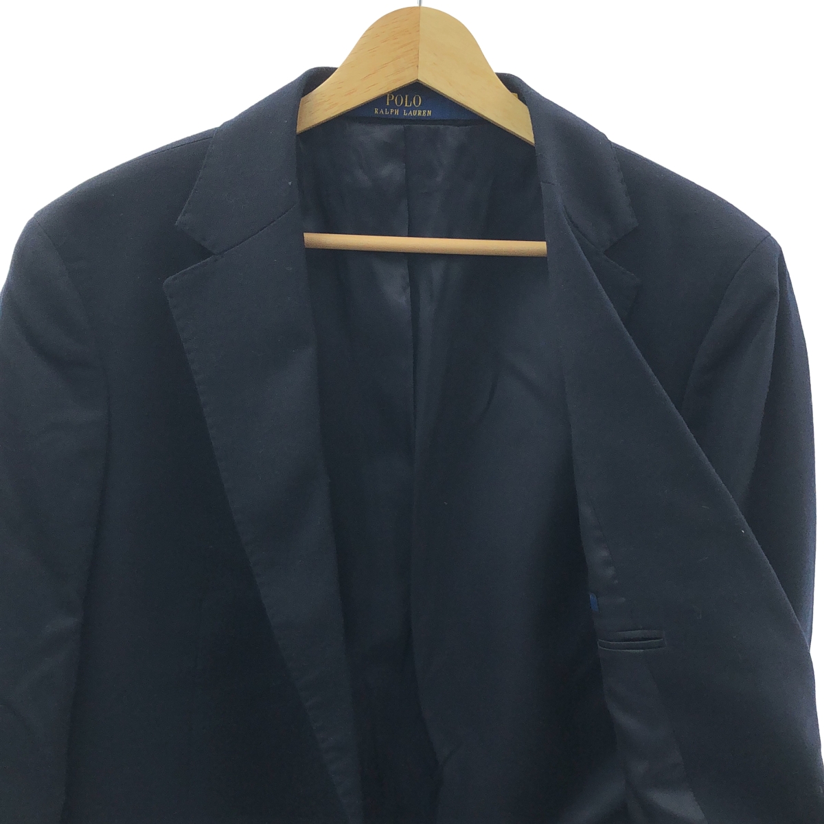 POLO RALPH LAUREN / ポロラルフローレン classic fit / ウール 金ボタン ブレザー テーラード ジャケット / 総裏地