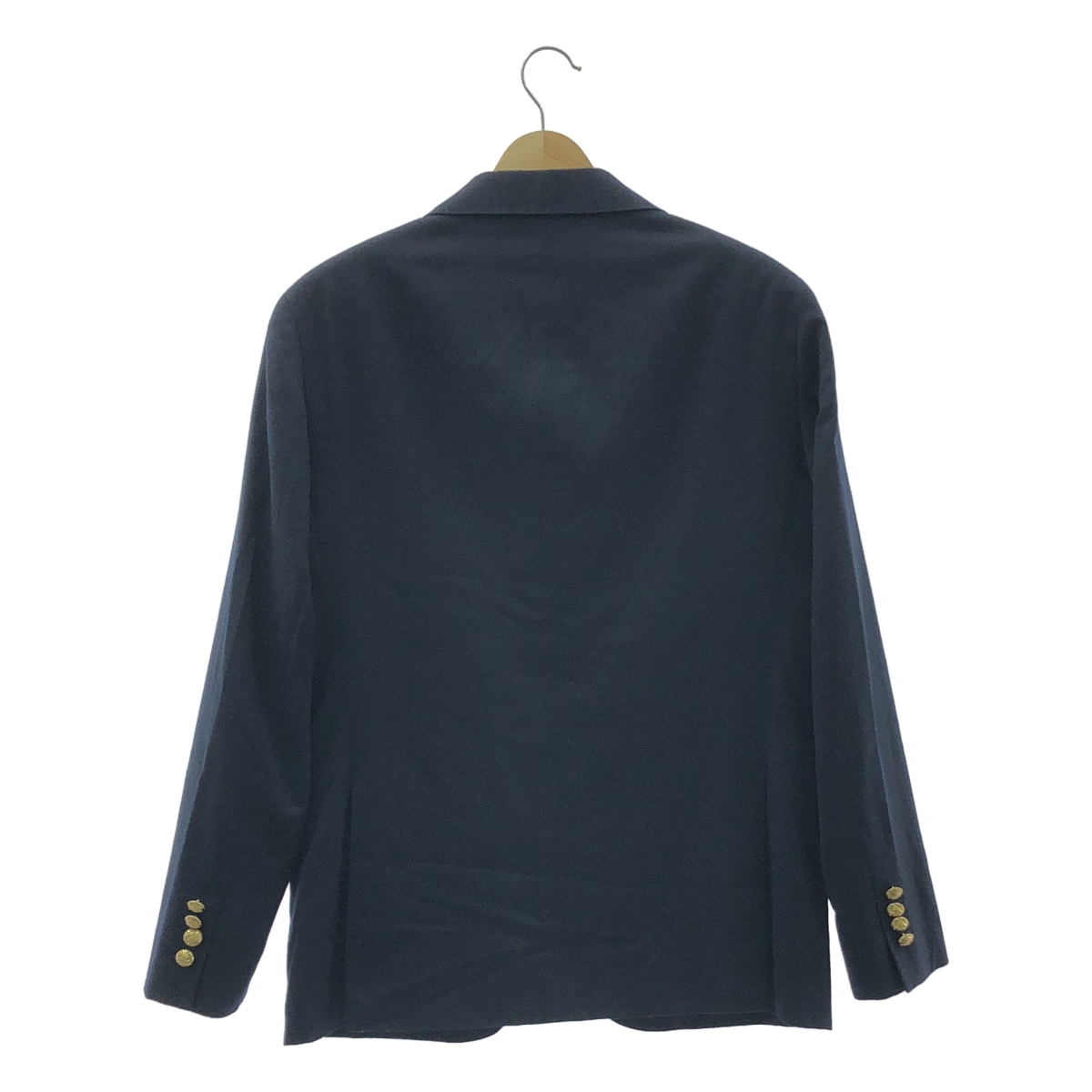 POLO RALPH LAUREN / ポロラルフローレン classic fit / ウール 金ボタン ブレザー テーラード ジャケット / 総裏地