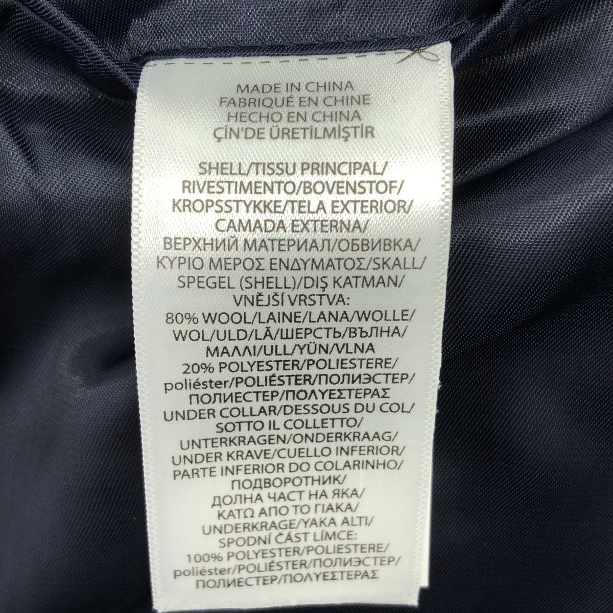 POLO RALPH LAUREN / ポロラルフローレン classic fit / ウール 金ボタン ブレザー テーラード ジャケット / 総裏地