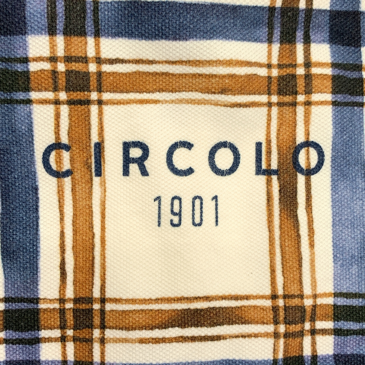 CIRCOLO 1901 / チルコロ1901 コットン チェック テーラードジャケット