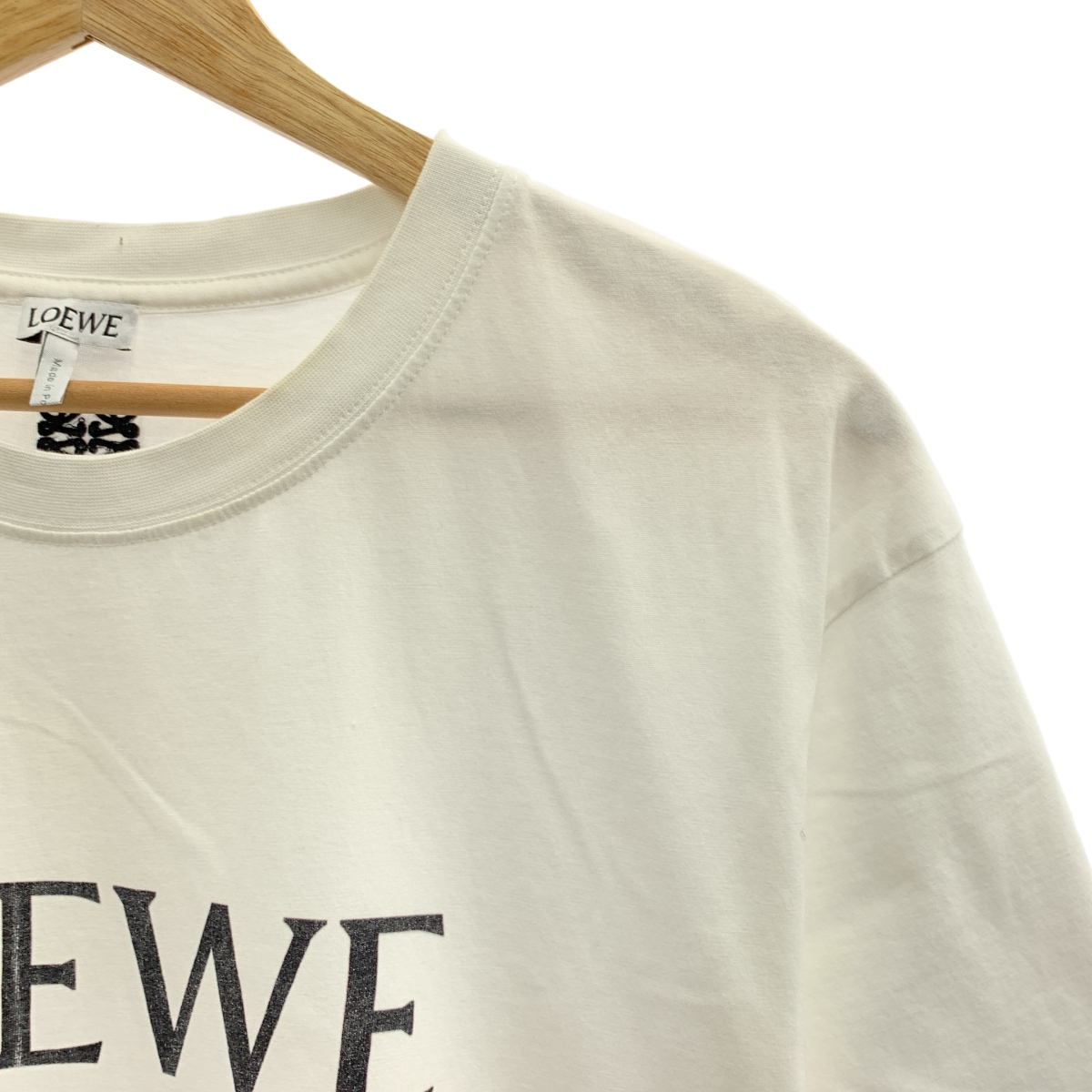 LOEWE / ロエベ KEN HEYMAN / ケンヘイマン ロゴ刺しゅう フォト プリントTシャツ