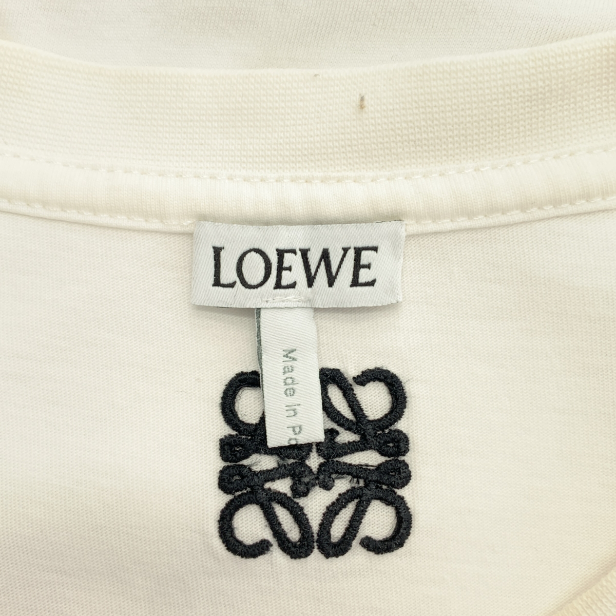 LOEWE / ロエベ KEN HEYMAN / ケンヘイマン ロゴ刺しゅう フォト プリントTシャツ