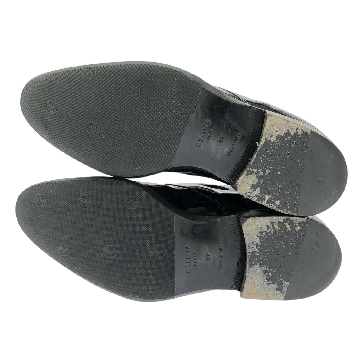 CELINE / セリーヌ フィービー期 パテントレザー レースアップシューズ