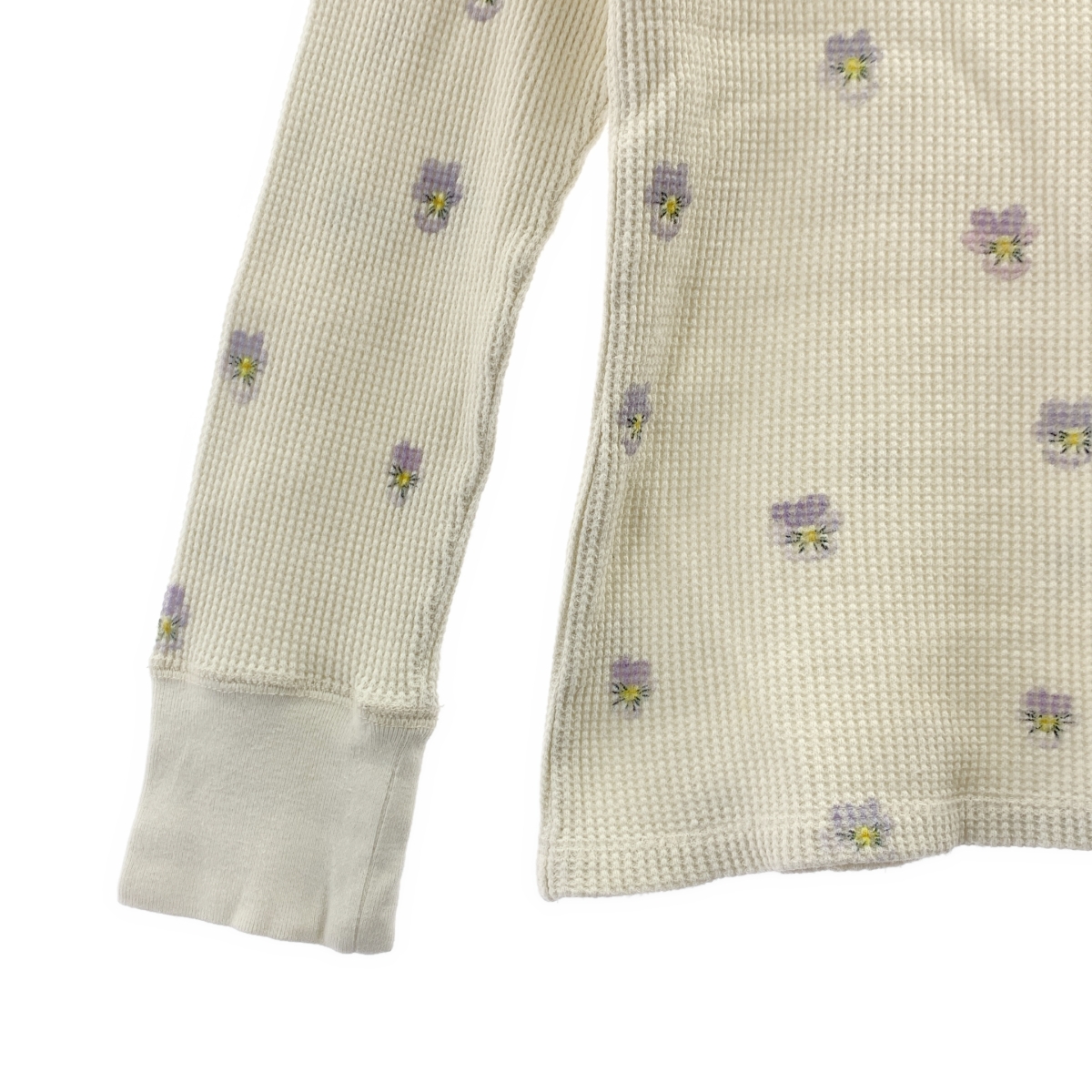 R.H.VINTAGE / ロンハーマンヴィンテージ Sumire Waffle Pullover スミレ ワッフル プルオーバー ロングスリーブカットソー