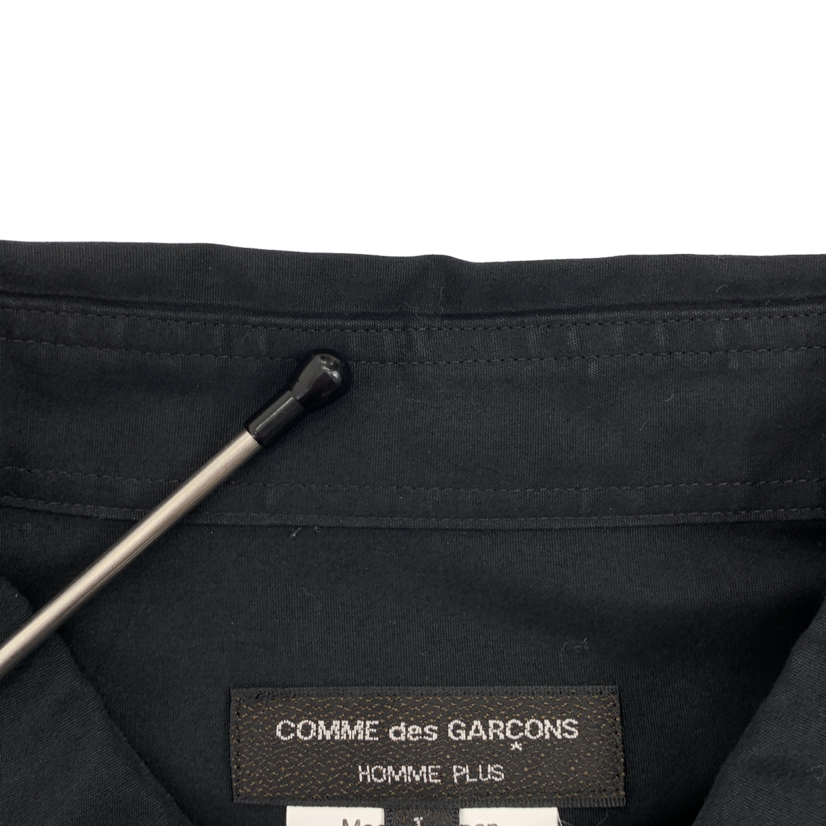 COMME des GARCONS HOMME PLUS / コムデギャルソンオムプリュス コットン ねじれ 螺旋 フレアシャツ