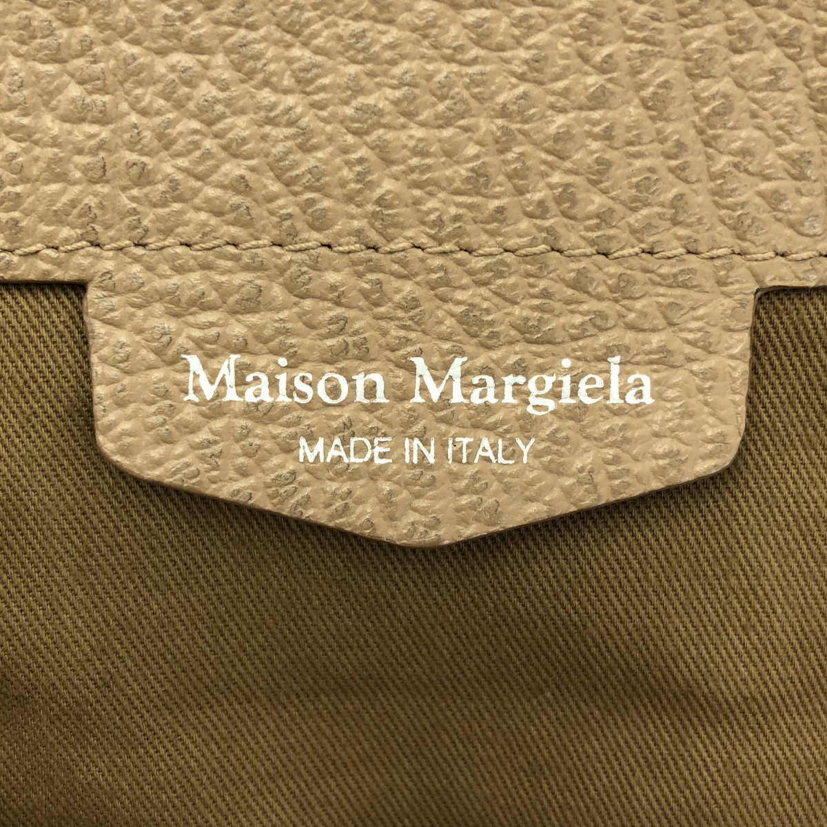 Maison Margiela / メゾンマルジェラ 5AC グレインレザー 3way ショルダーバッグ