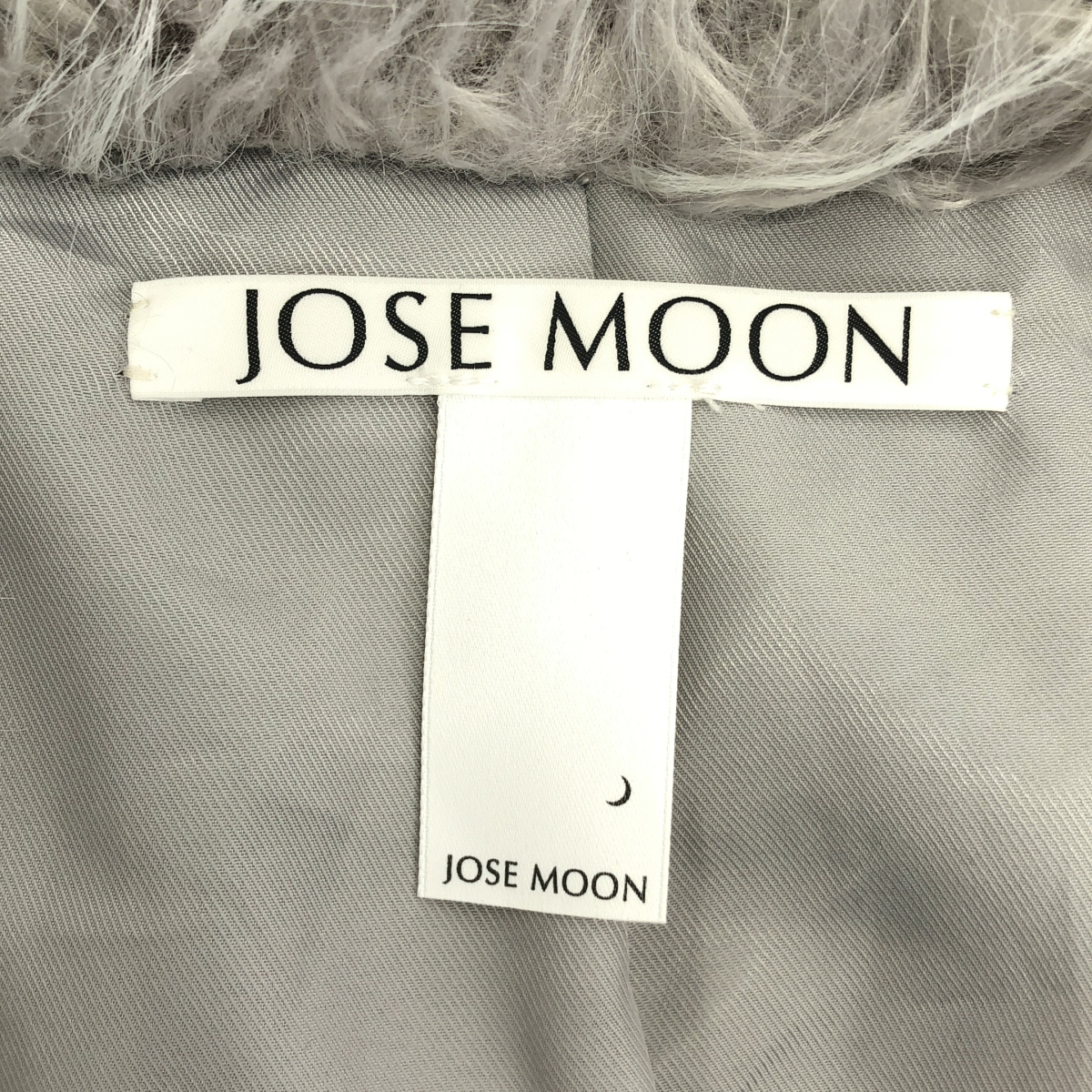 その他 FAKE FUR COAT ノーカラー フェイクファー コート