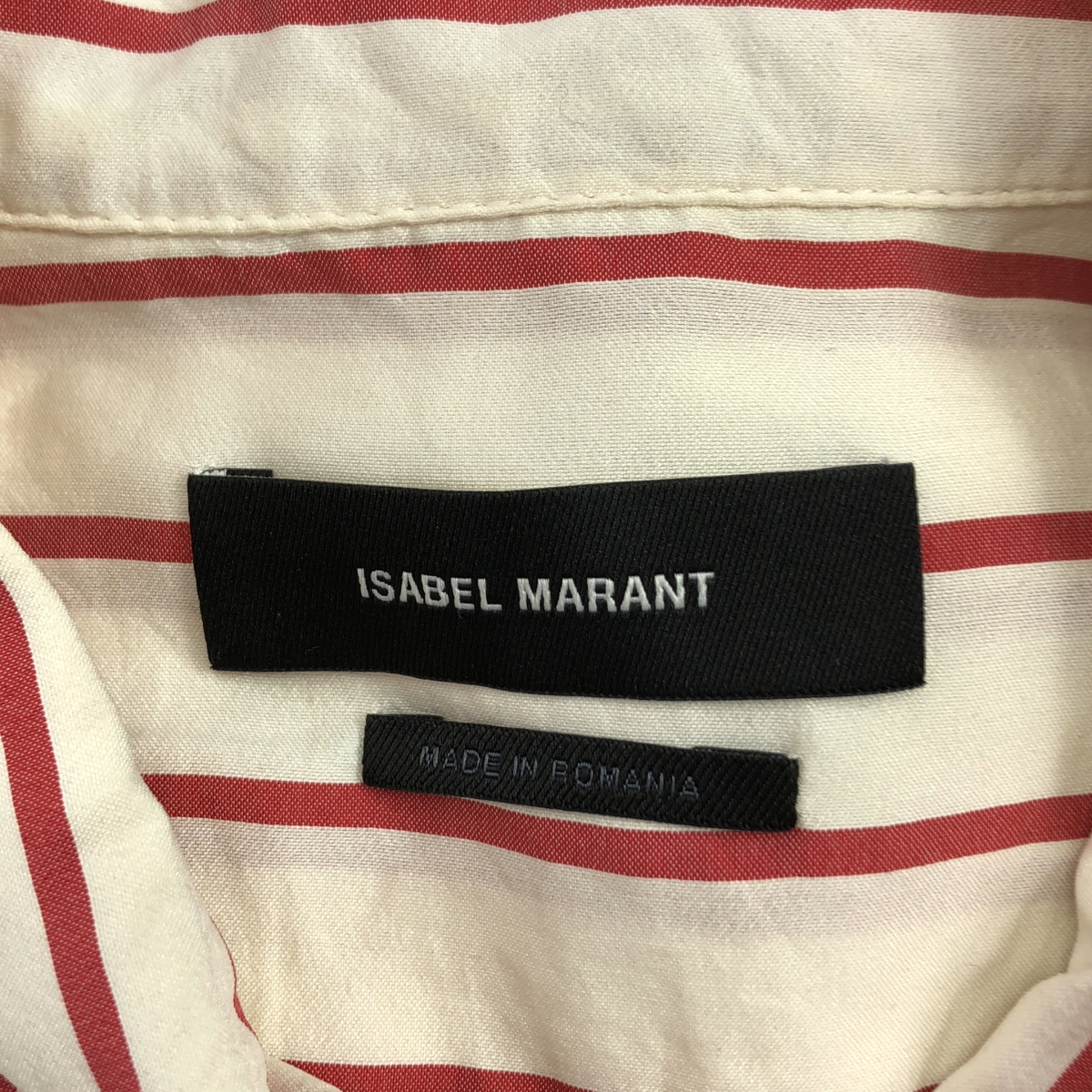 ISABEL MARANT / イザベルマラン SOTALKI Shirt シルク ストライプシャツ
