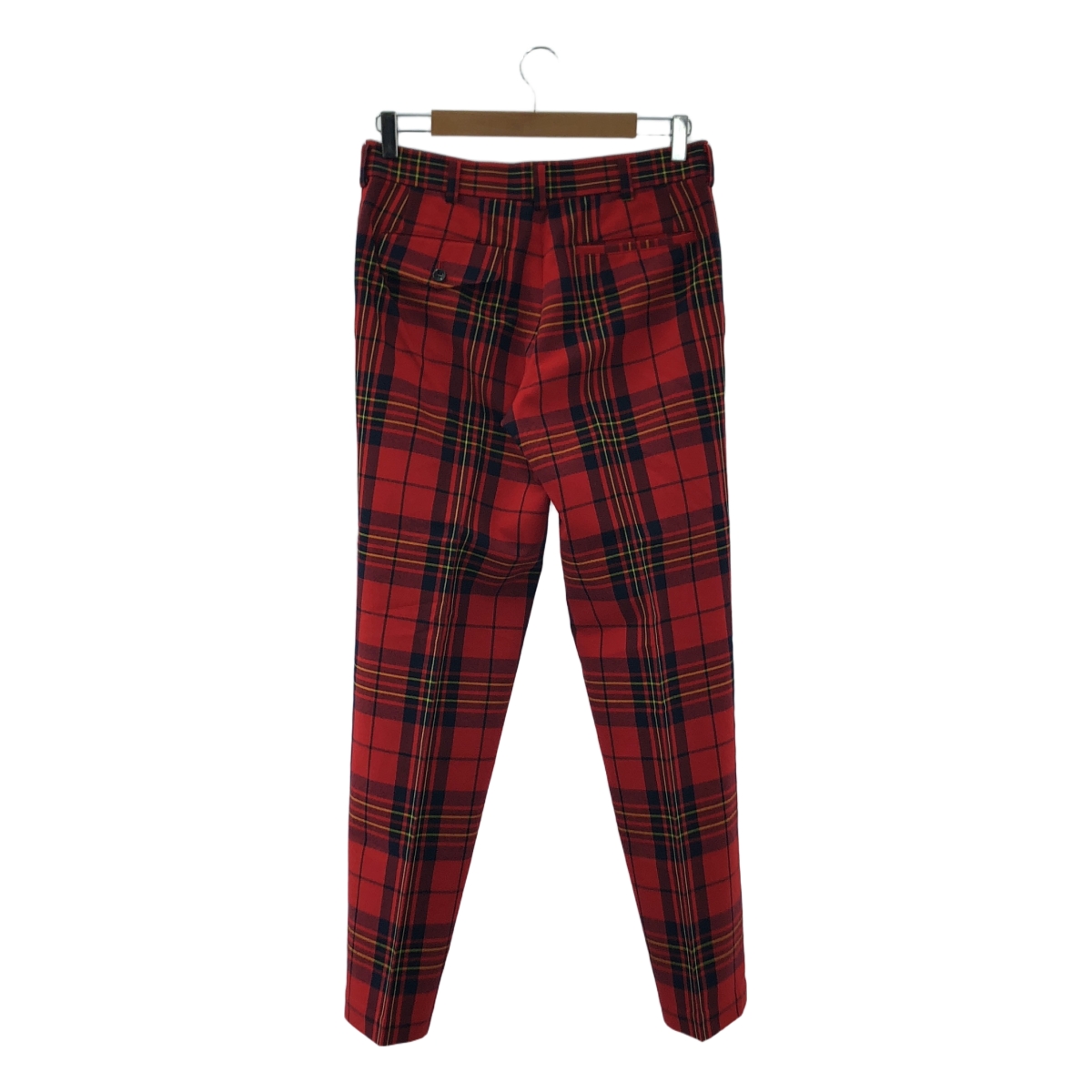 tricot COMME des GARCONS / トリココムデギャルソン タータンチェック タック パンツ