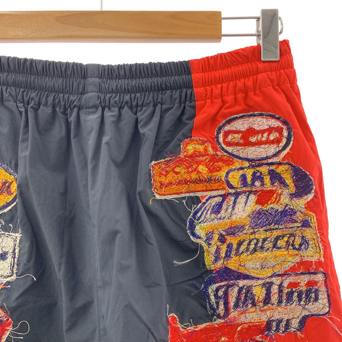 doublet / ダブレット doublet PATCHES EMBROIDERY TRACK PANTS / エンブロイダリー ドローストリング イージーパンツ