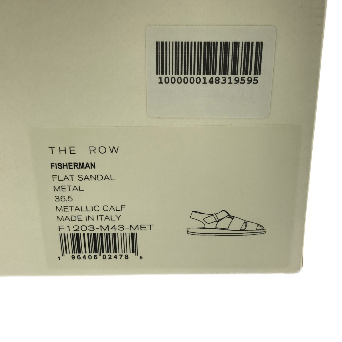 THE ROW / ザロウ FISHERMAN FLAT SANDAL フィッシャーマン サンダル