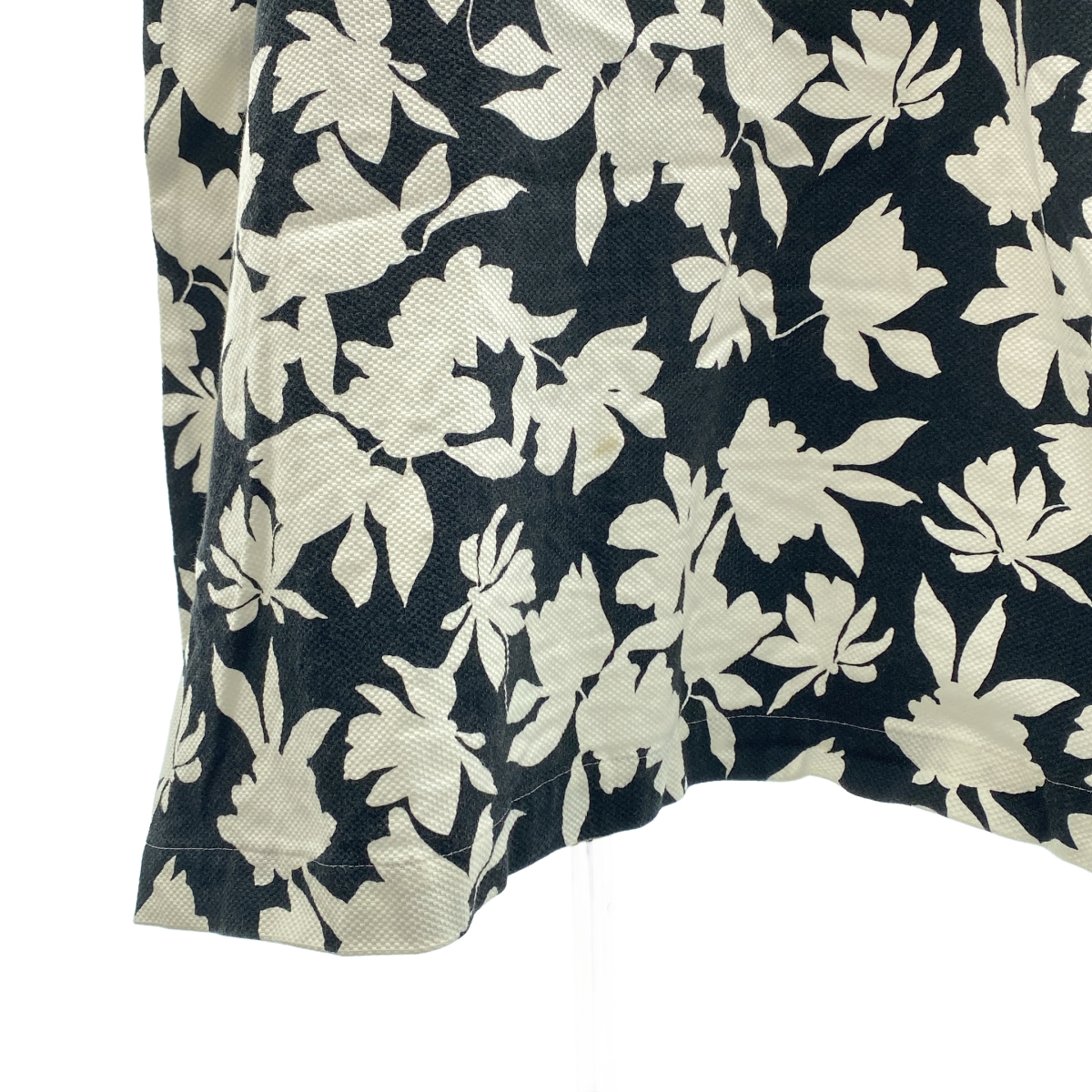 COMME des GARCONS COMME des GARCONS / コムコム コットン 総柄 スタンドネック チャイナ ワンピース