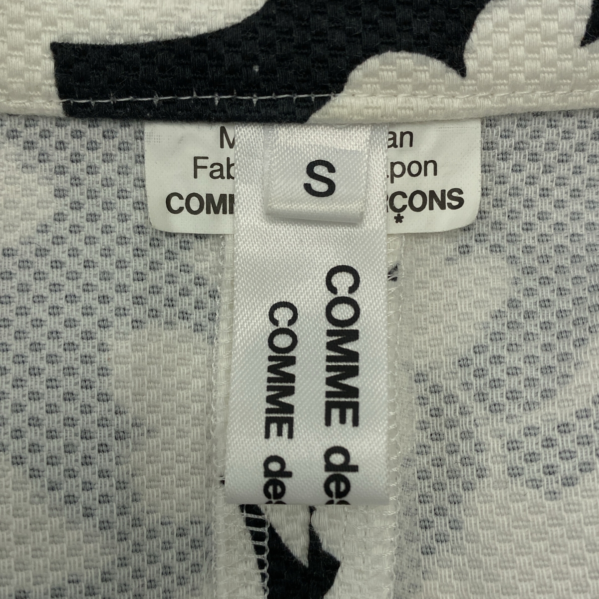 COMME des GARCONS COMME des GARCONS / コムコム コットン 総柄 スタンドネック チャイナ ワンピース