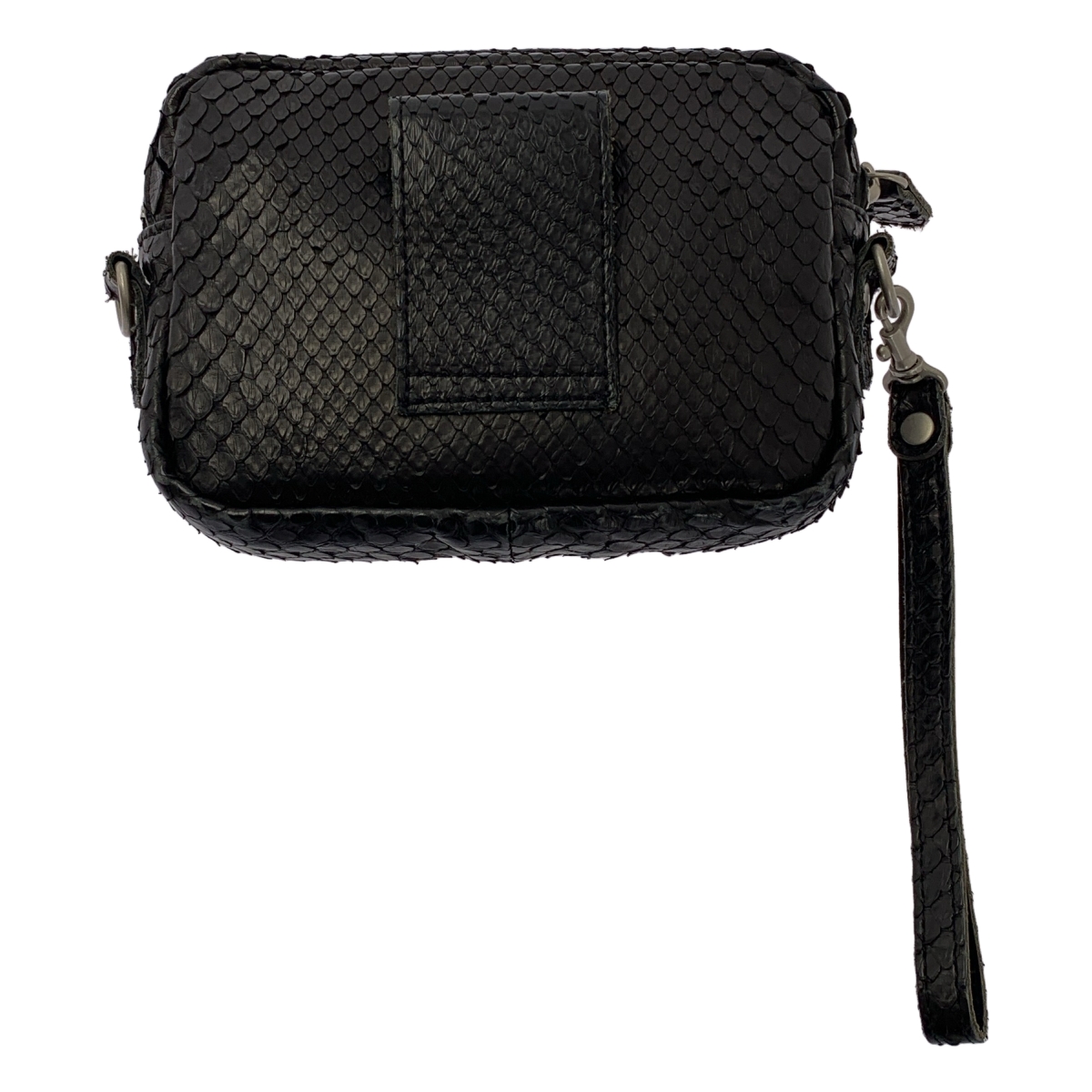 JUNYA WATANABE COMME des GARCONS / ジュンヤワタナベ 蛇革 パイソン レザー スタッズ 装飾 ハンドバッグ ポーチ