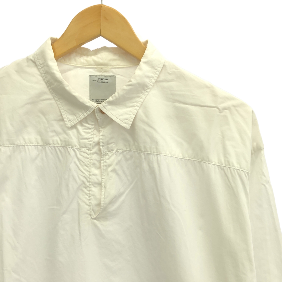 visvim / ビズビム KERCHIEF BORDER TUNIC SHIRT / ボーダー チュニック プルオーバーシャツ