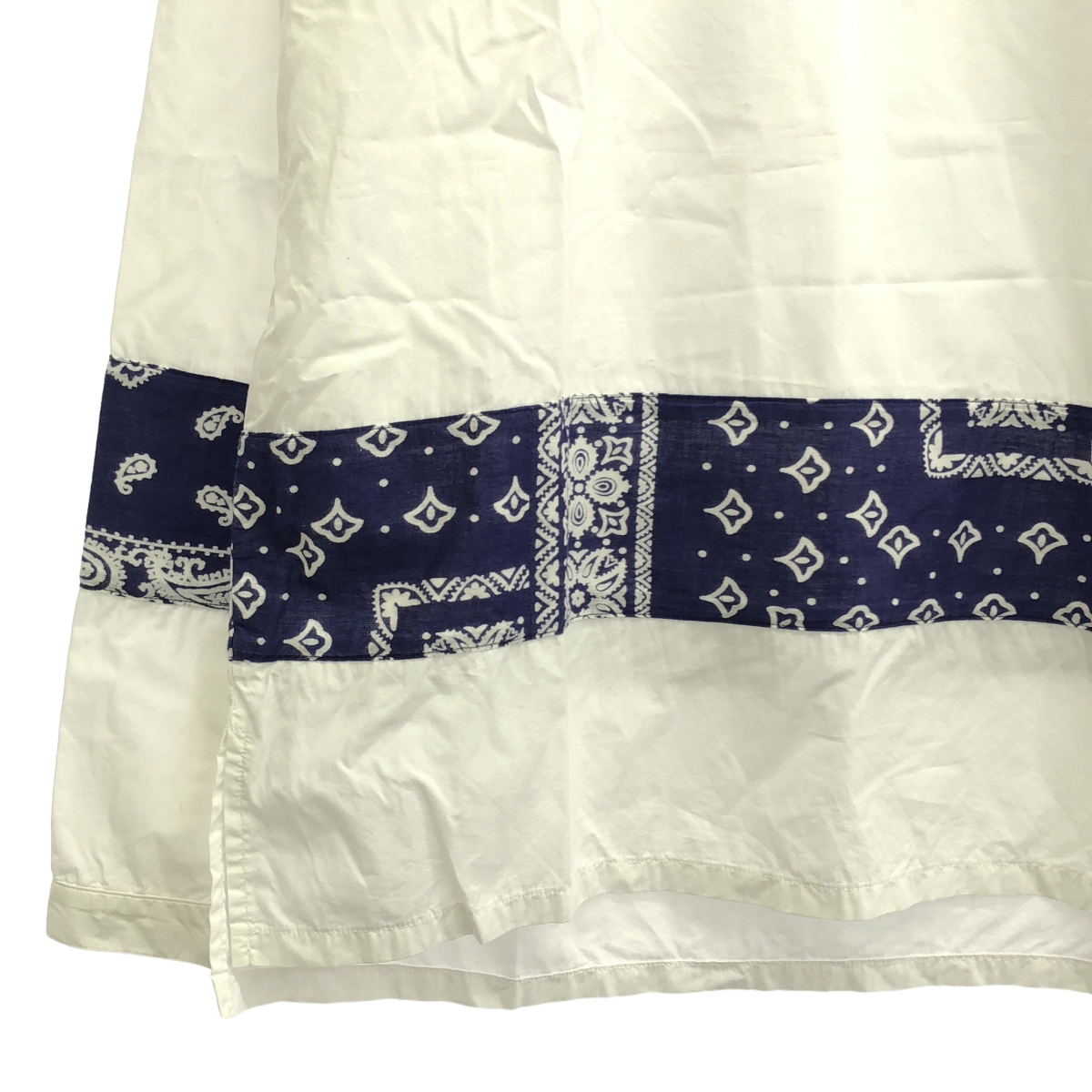 visvim / ビズビム KERCHIEF BORDER TUNIC SHIRT / ボーダー チュニック プルオーバーシャツ