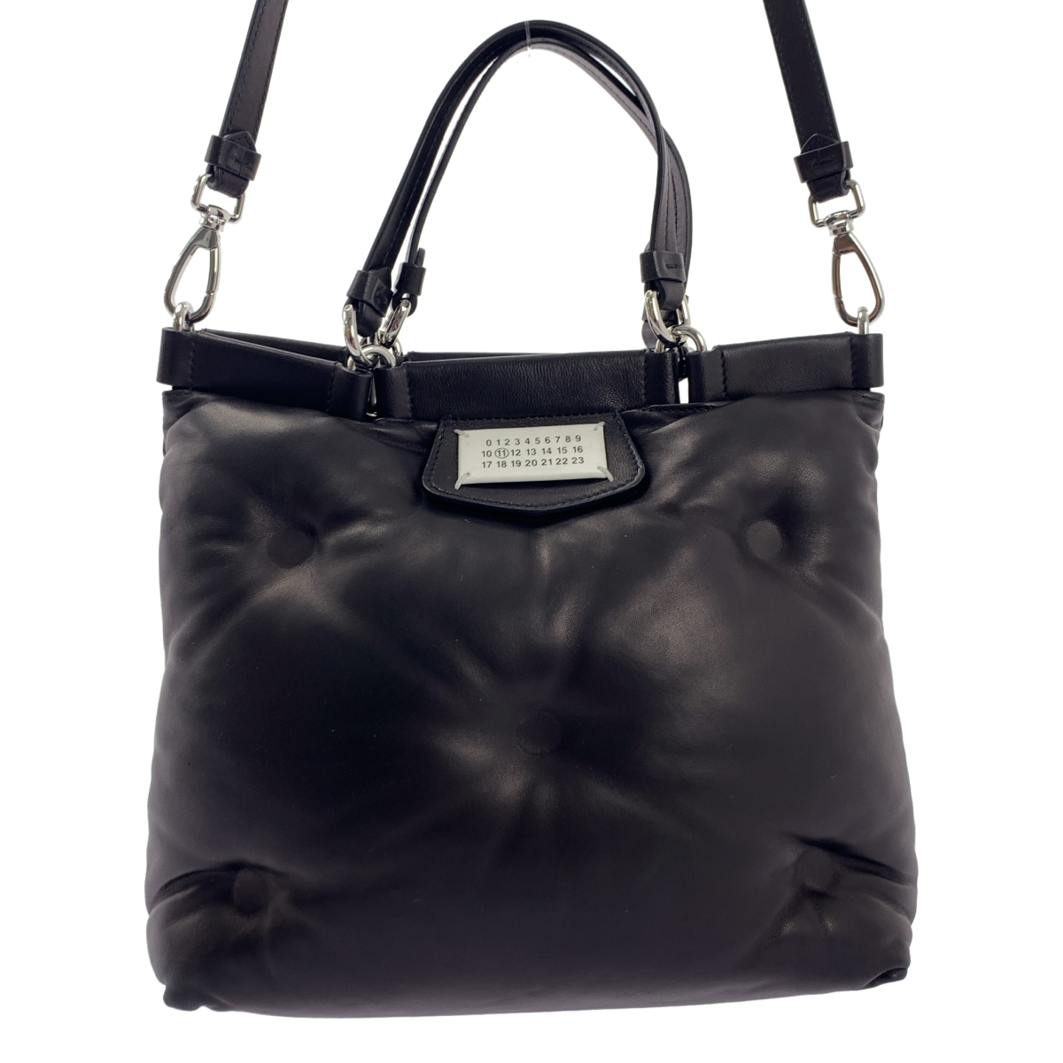 Maison Margiela / メゾンマルジェラ GLAM SLAM TOTE BAG / グラムスラム 2way ショルダーストラップ付 レザー トートバッグ スモール