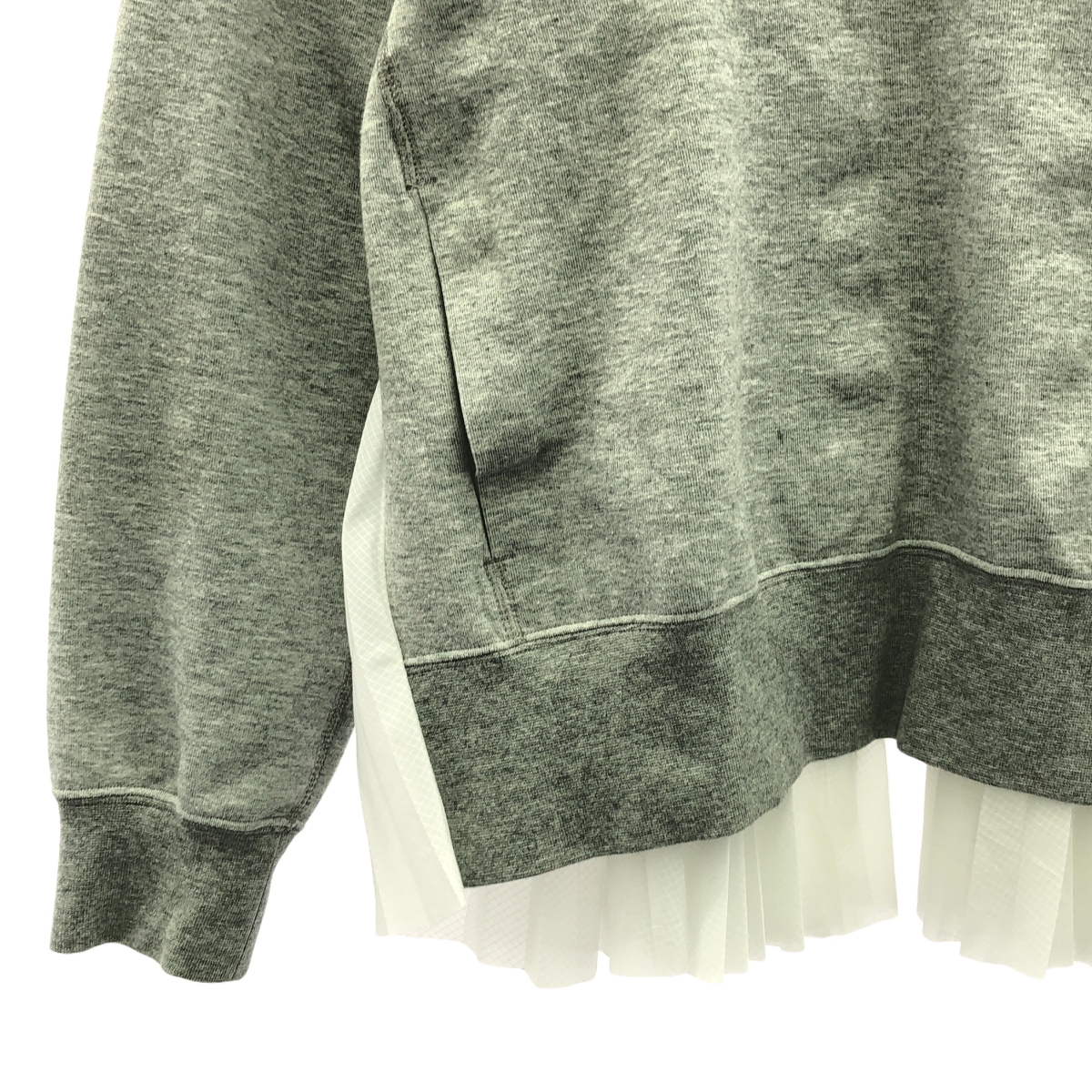 NIKE / ナイキ × sacai バックプリーツ スウェット