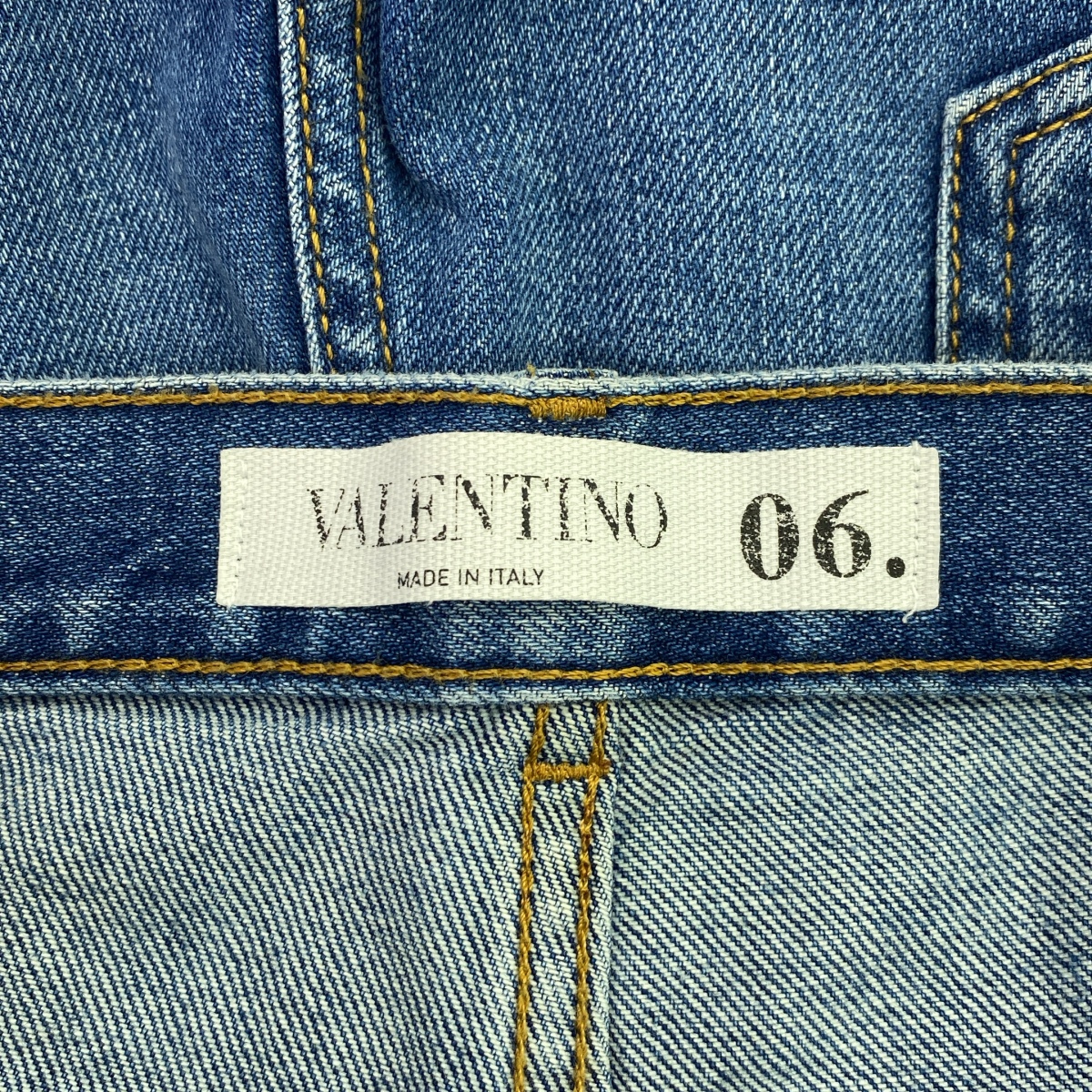 VALENTINO / ヴァレンティノ スタッズ ストレート デニムパンツ