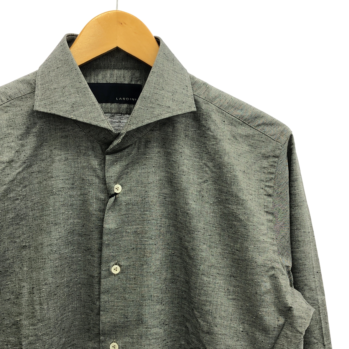 LARDINI / ラルディーニ ブートニエール付き ドレスシャツ