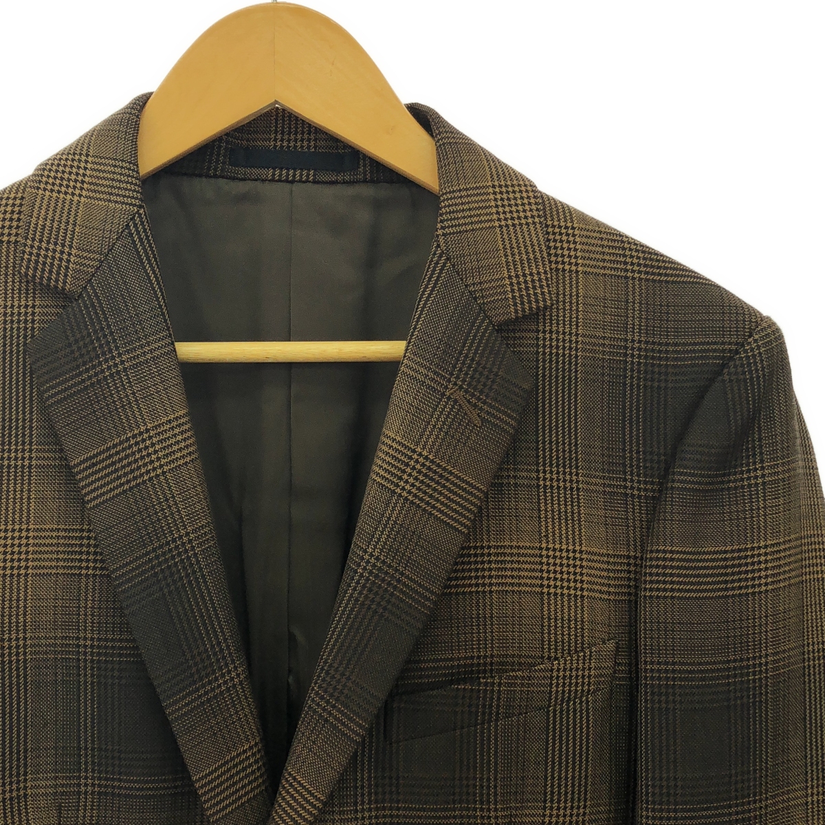 SCYE / サイ チェック 2B テーラードジャケット スラックス セットアップ