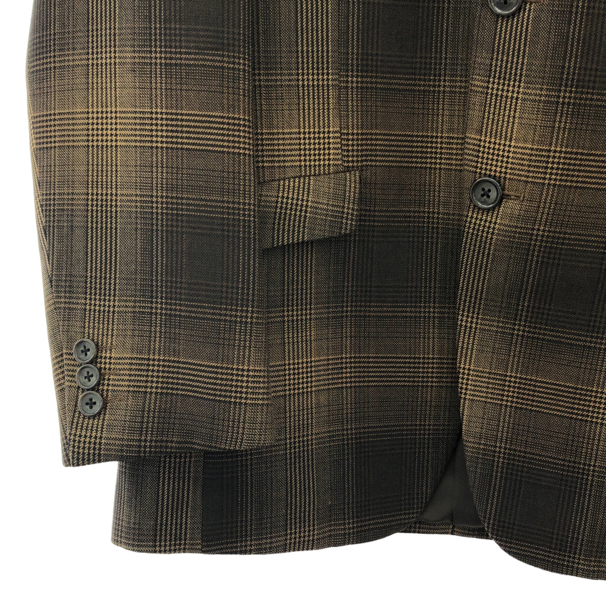 SCYE / サイ チェック 2B テーラードジャケット スラックス セットアップ