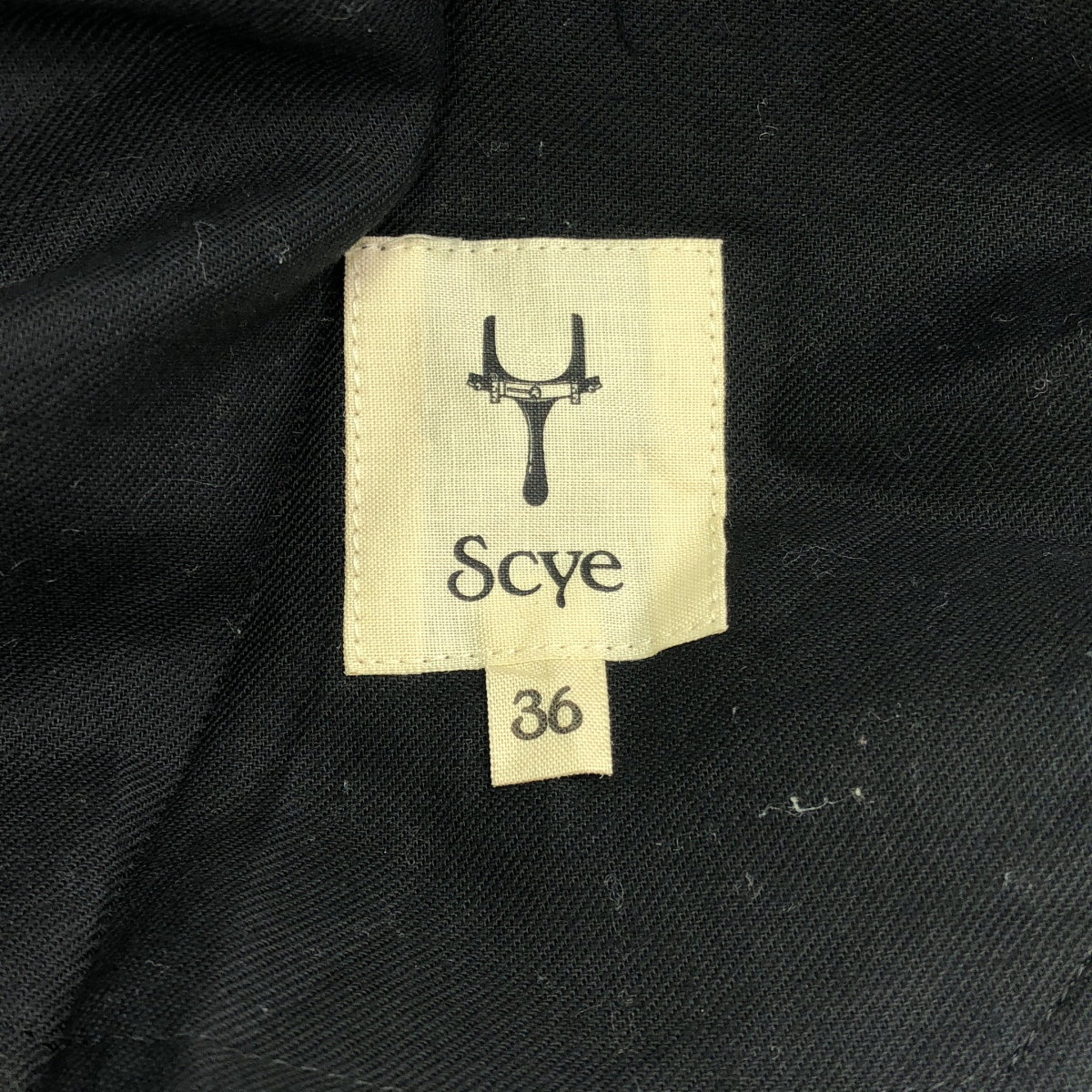 SCYE / サイ チェック 2B テーラードジャケット スラックス セットアップ