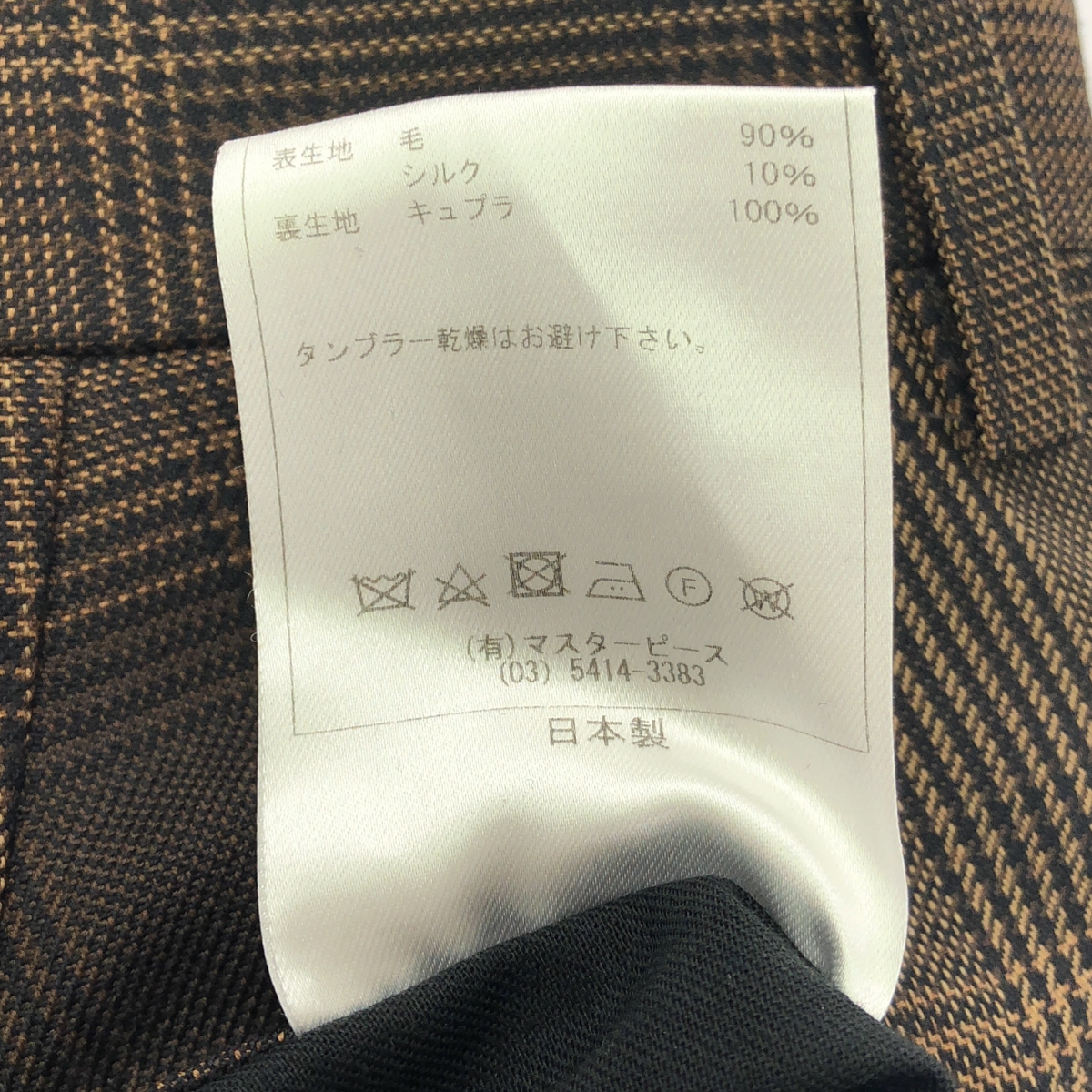 SCYE / サイ チェック 2B テーラードジャケット スラックス セットアップ