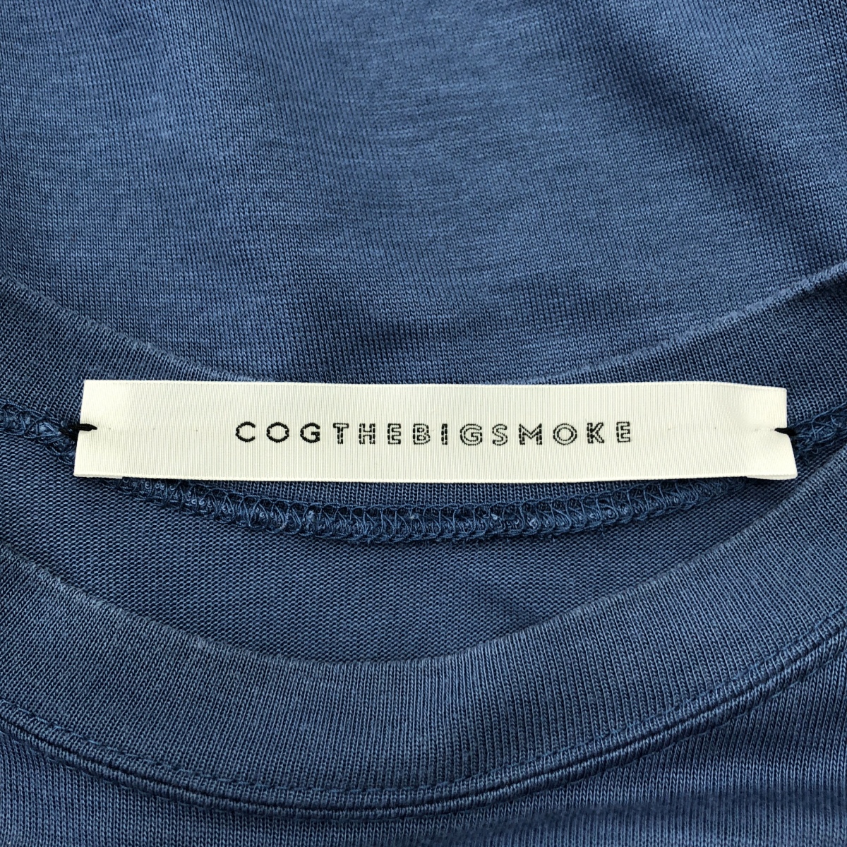 COGTHEBIGSMOKE / コグザビッグスモーク ABBY TOP バックフレア ロングスリーブカットソー