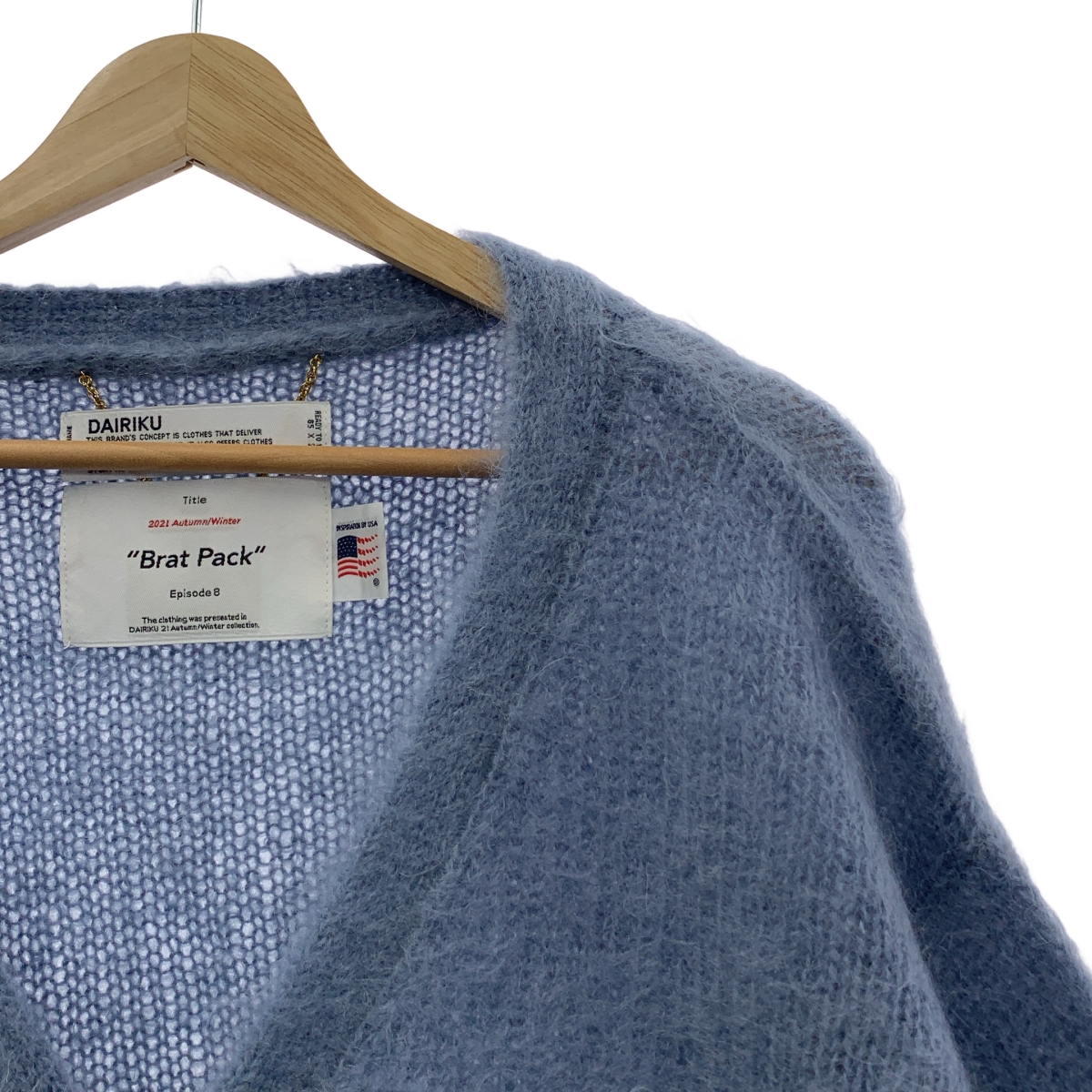 DAIRIKU / ダイリク Brat Pack / Molly Mohair Knit Cardigan モヘア Vネック カーディガン