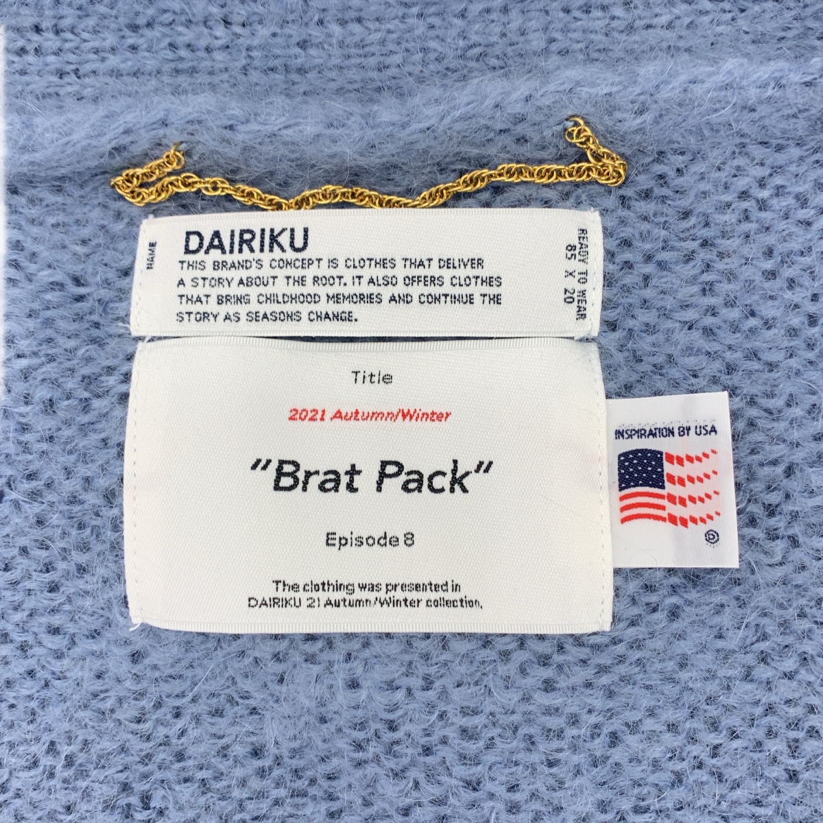 DAIRIKU / ダイリク Brat Pack / Molly Mohair Knit Cardigan モヘア Vネック カーディガン