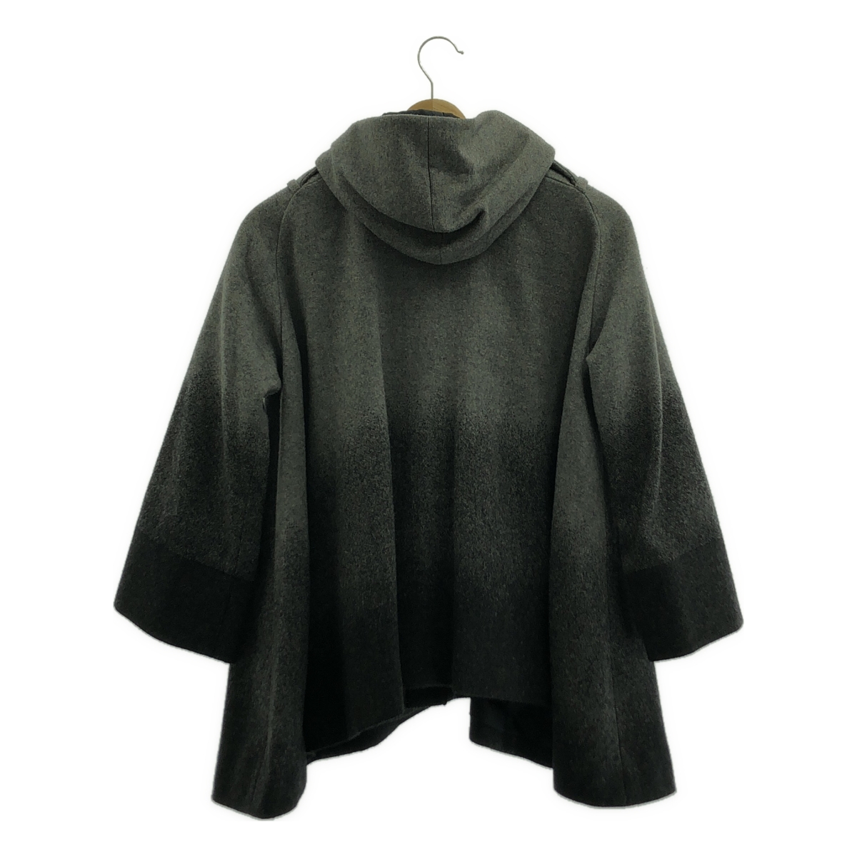 muller of yoshiokubo / ミュラーオブヨシオクボ ウール グラデーション フーデッド コート