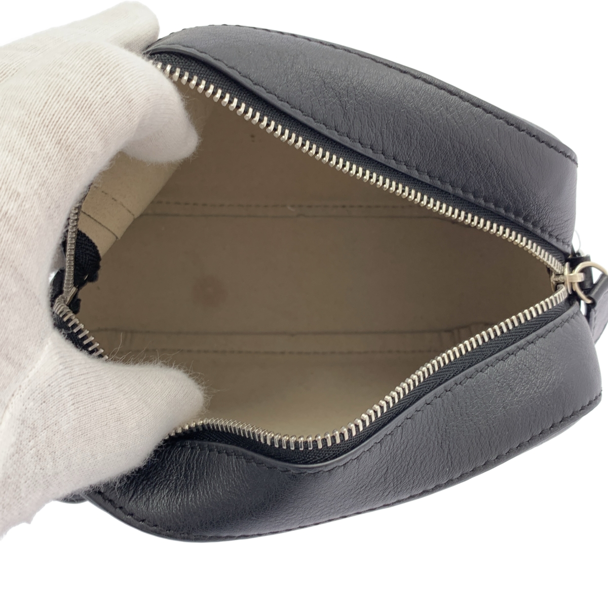 J&M DAVIDSON / ジェイアンドエムデヴィッドソン MINI PEBBLE WITH STUDS BAG ぺブル ミニ ショルダーバッグ