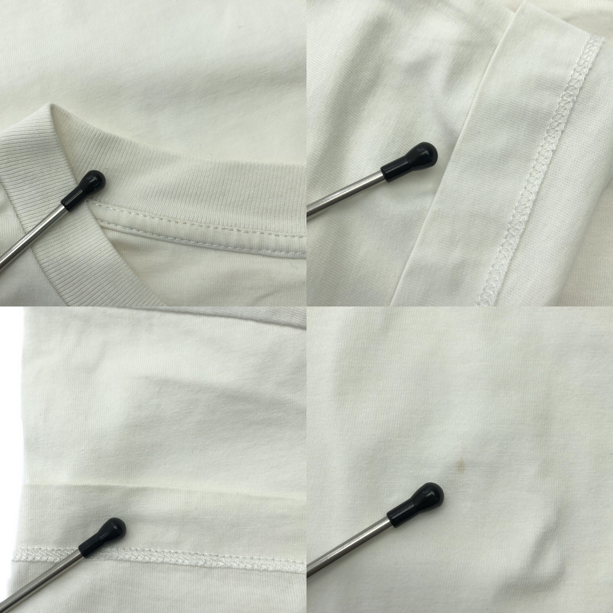 JIL SANDER+ / ジルサンダープラス ロゴパッチ付き クルーネック オーガニック コットン Tシャツ カットソー