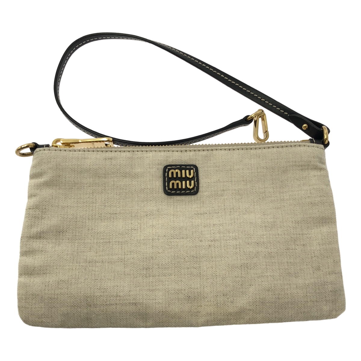 miu miu / ミュウミュウ IVY ラフィア エフェクト トートバッグ