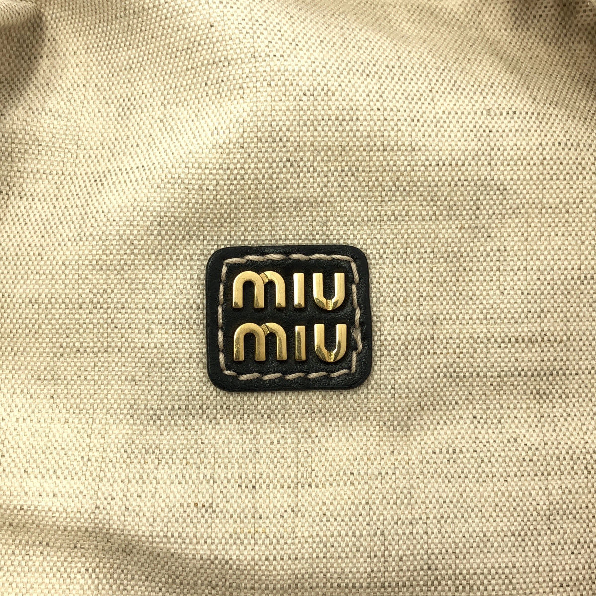 miu miu / ミュウミュウ IVY ラフィア エフェクト トートバッグ