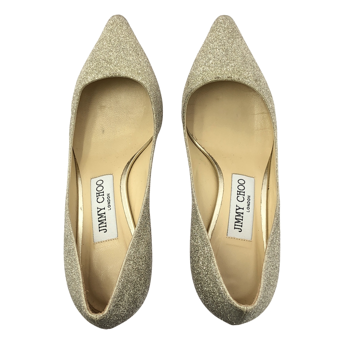 JIMMY CHOO / ジミーチュウ ROMY 60 グリッター パンプス