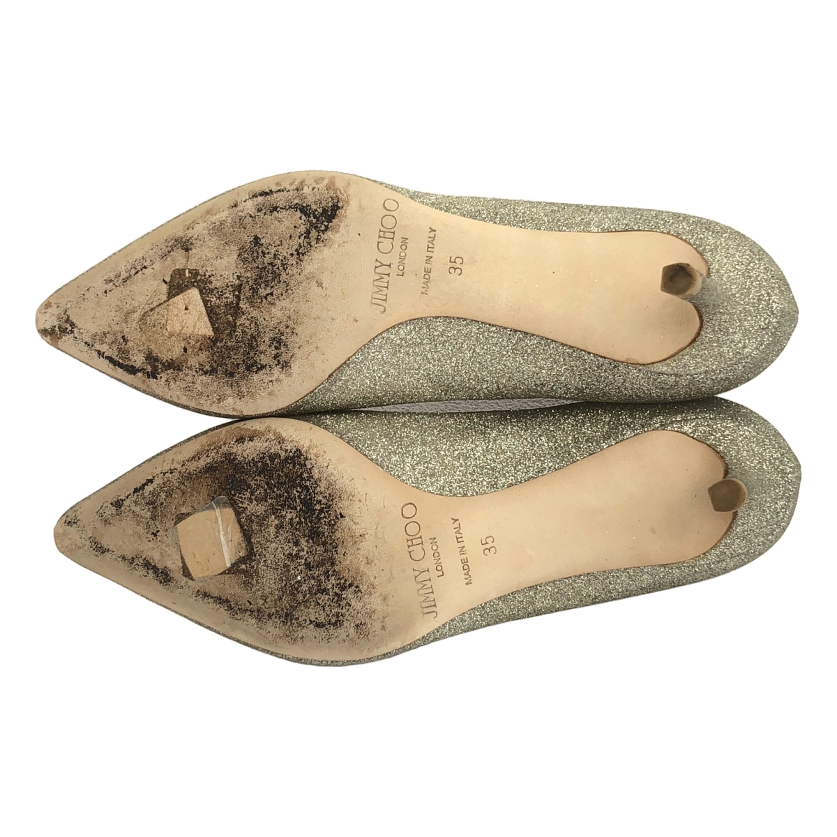JIMMY CHOO / ジミーチュウ ROMY 60 グリッター パンプス
