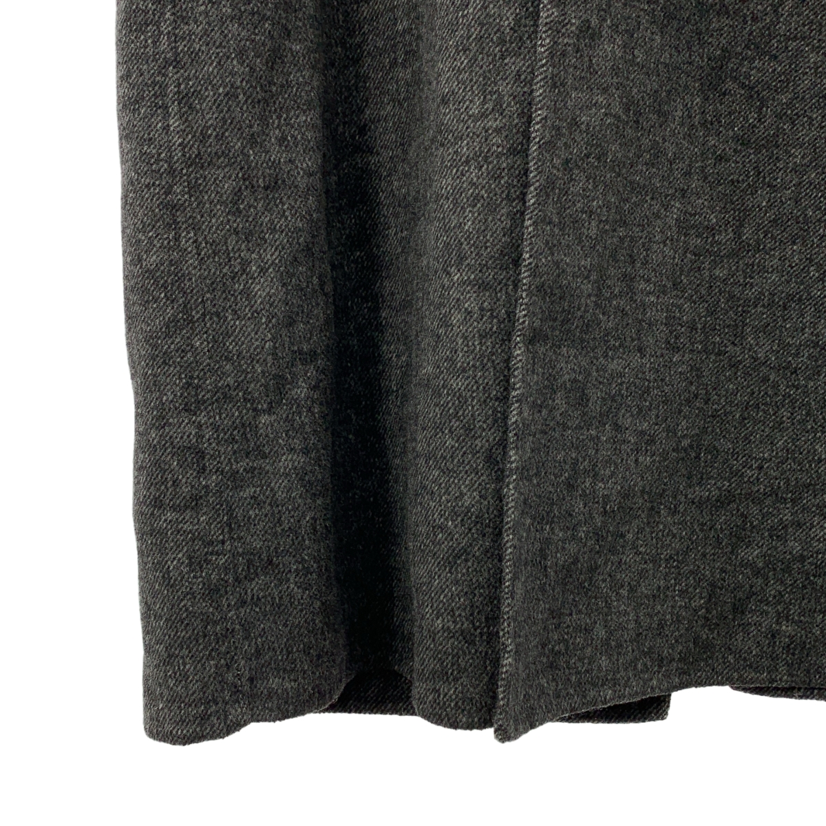 その他 ノーカラー ベルテッド コート