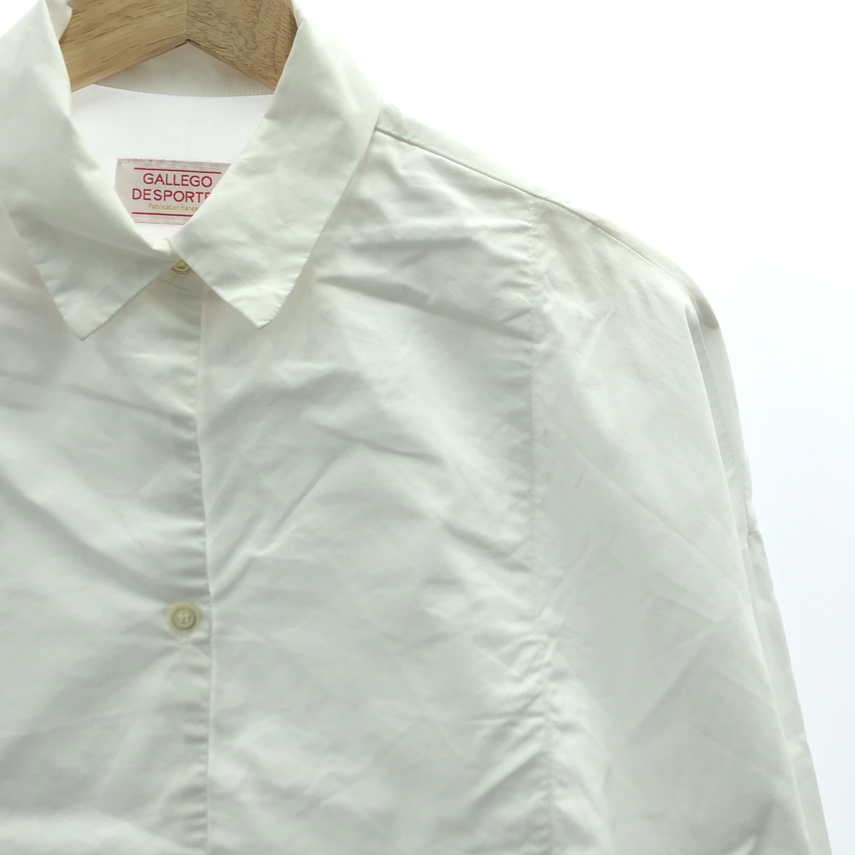 GALLEGO DESPORTES / ギャレゴデスポート レギュラーカラー シャツ ブラウス