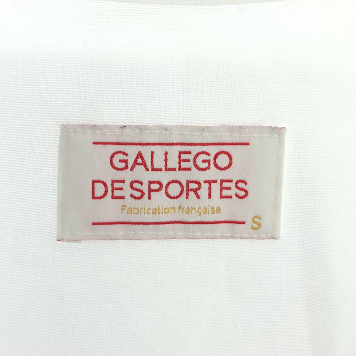 GALLEGO DESPORTES / ギャレゴデスポート レギュラーカラー シャツ ブラウス